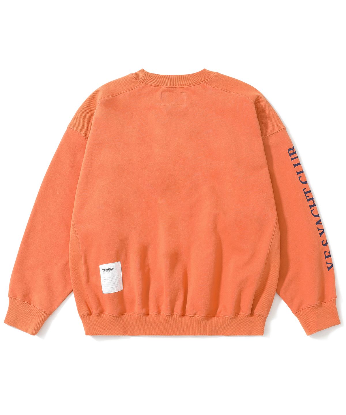 예스아이씨(YESEYESEE) Y.E.S Yacht Sweatshirt Salmon