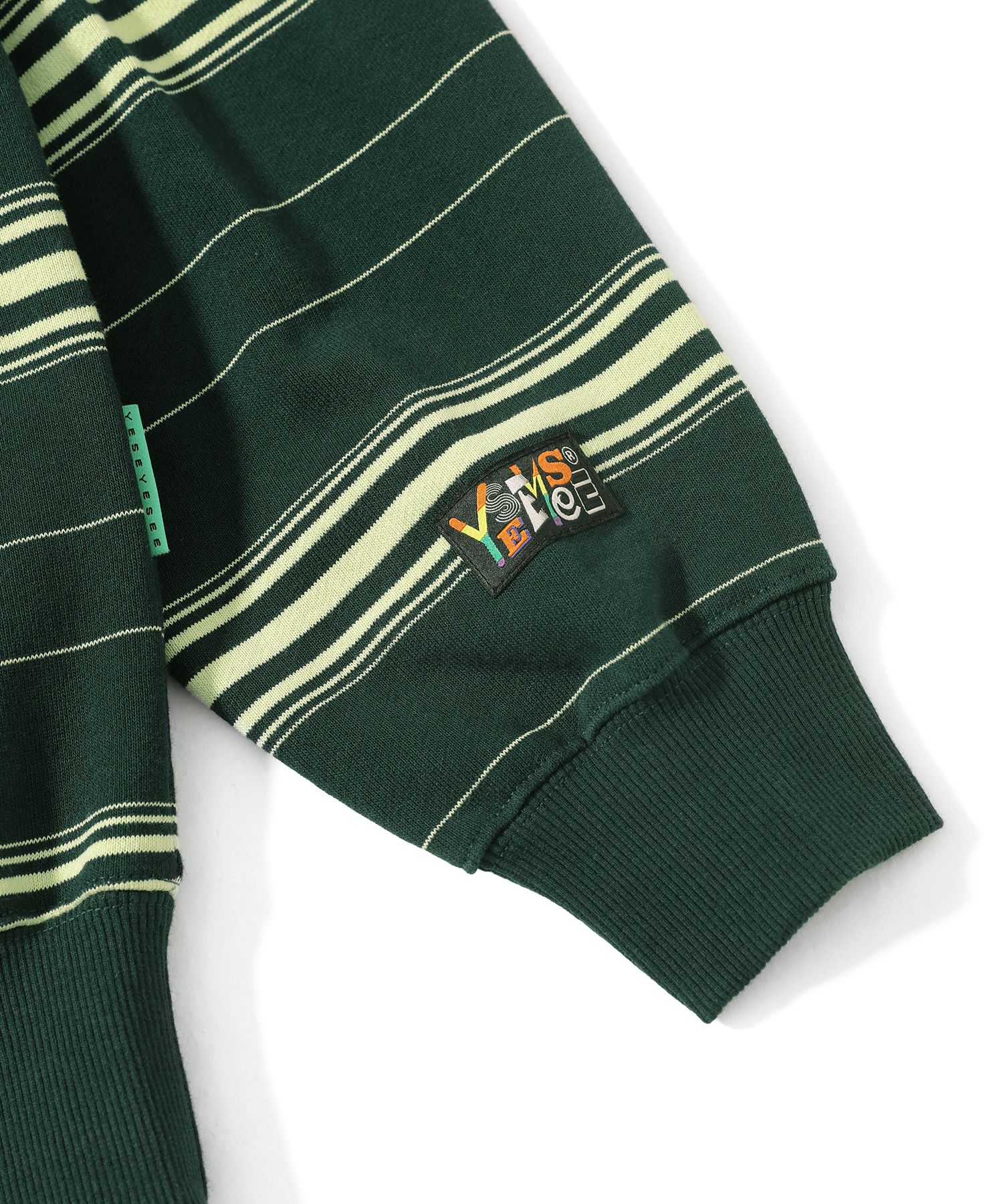 [YESEYESEE] ★ SN-Stripe Raglan Hoodie yeseyesee SN-Stripe Raglan Hoodie - Purple | International Store