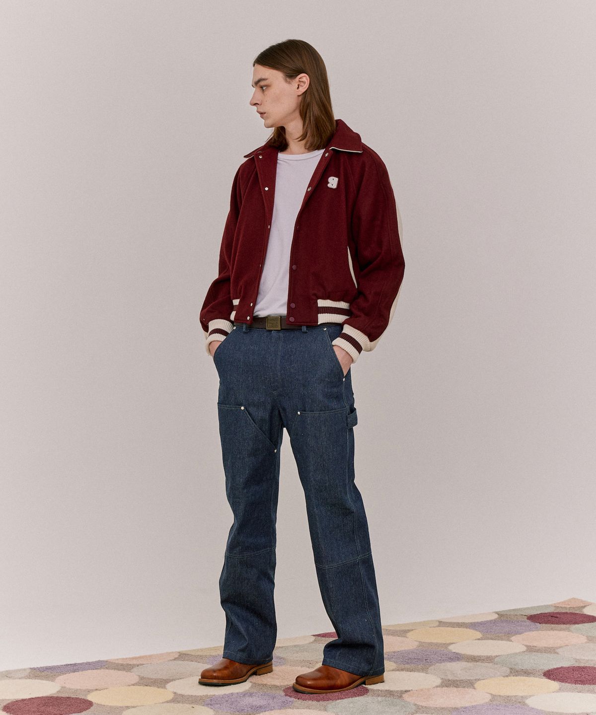 그리미(GREEMY) DENIM CARGO PANTS