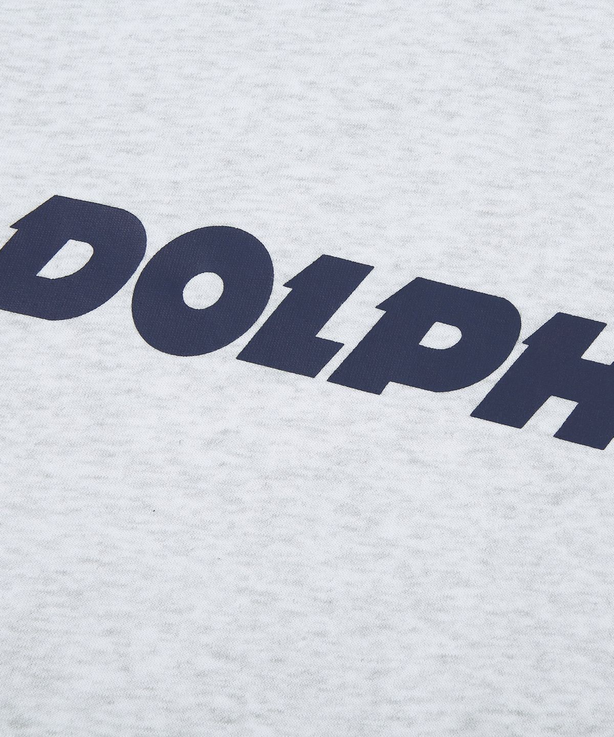 돌핀웨이브어패럴(DOLPHIN WAVE APPAREL) 돌핀 어센틱 로고 맨투맨 쿨그레이