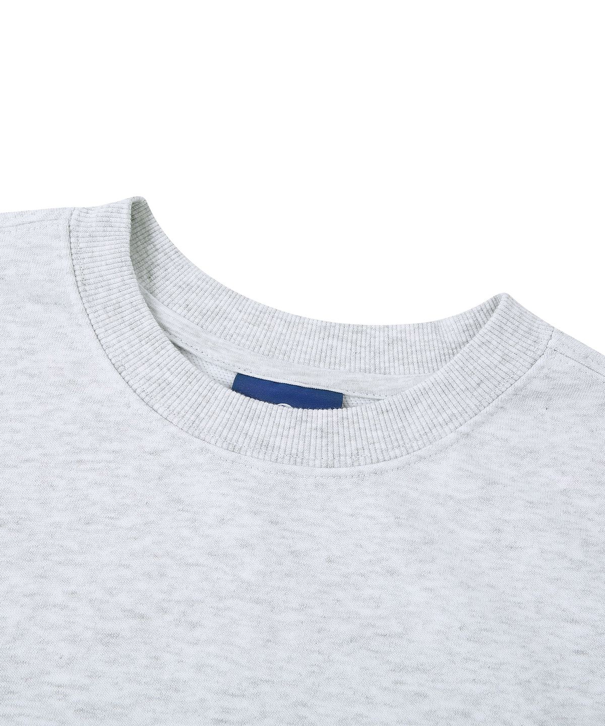 돌핀웨이브어패럴(DOLPHIN WAVE APPAREL) 돌핀 어센틱 로고 맨투맨 쿨그레이