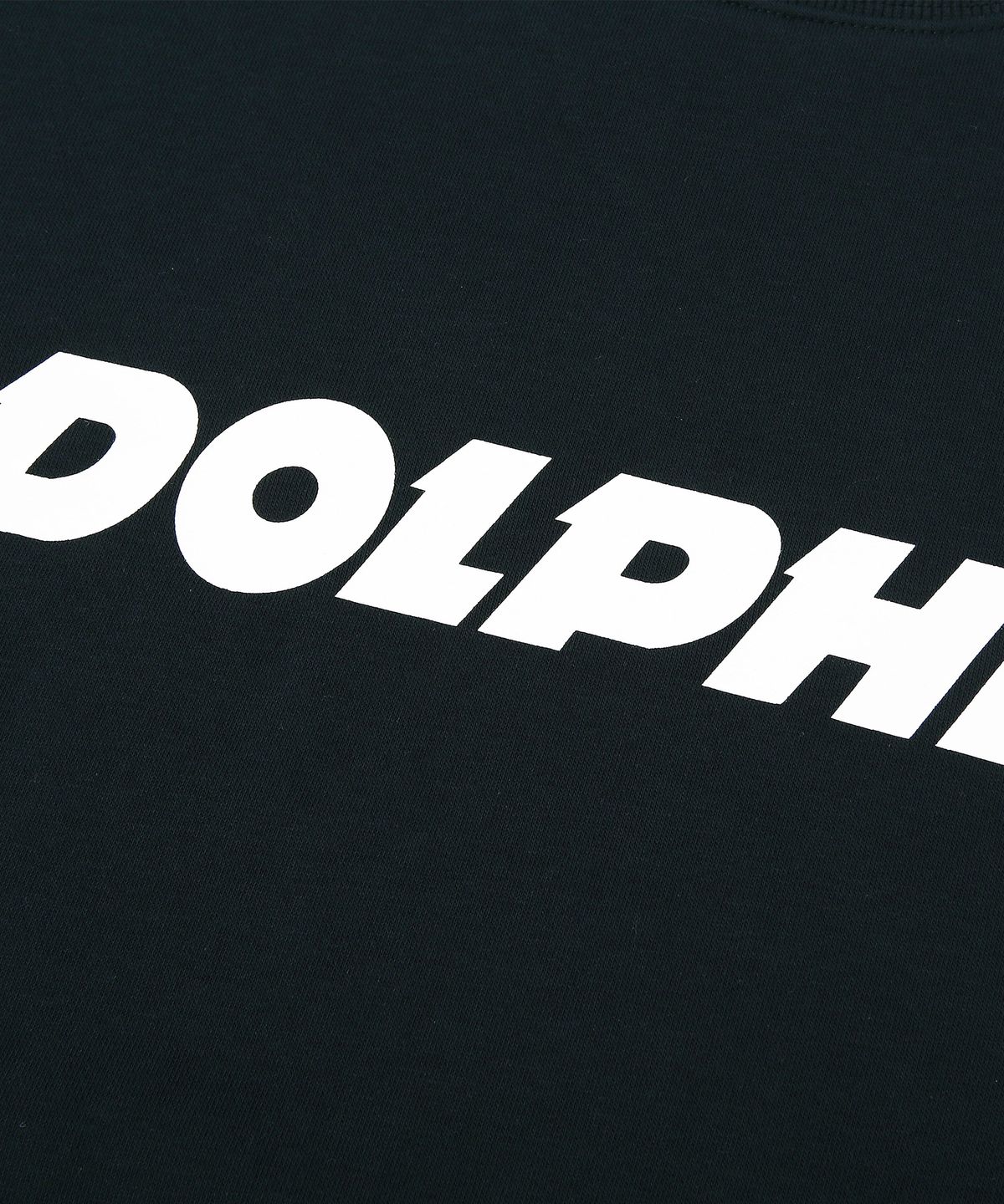 돌핀웨이브어패럴(DOLPHIN WAVE APPAREL) 돌핀 어센틱 로고 맨투맨 네이비