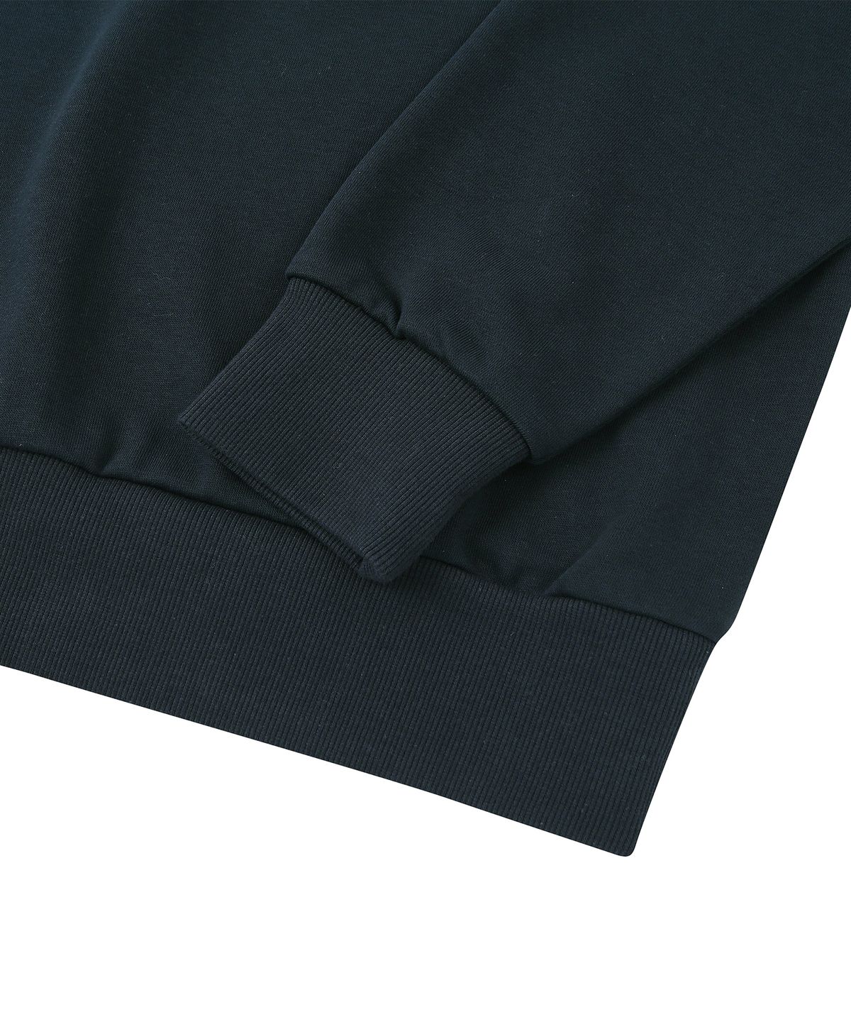 돌핀웨이브어패럴(DOLPHIN WAVE APPAREL) 돌핀 어센틱 로고 맨투맨 네이비
