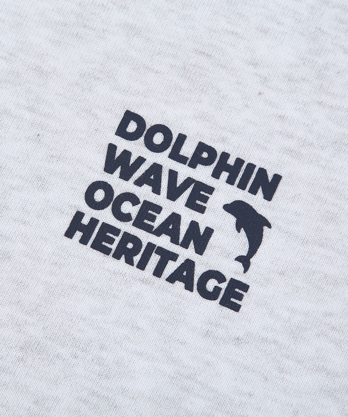 돌핀웨이브어패럴(DOLPHIN WAVE APPAREL) 돌핀 오션 헤리티지 맨투맨 쿨그레이