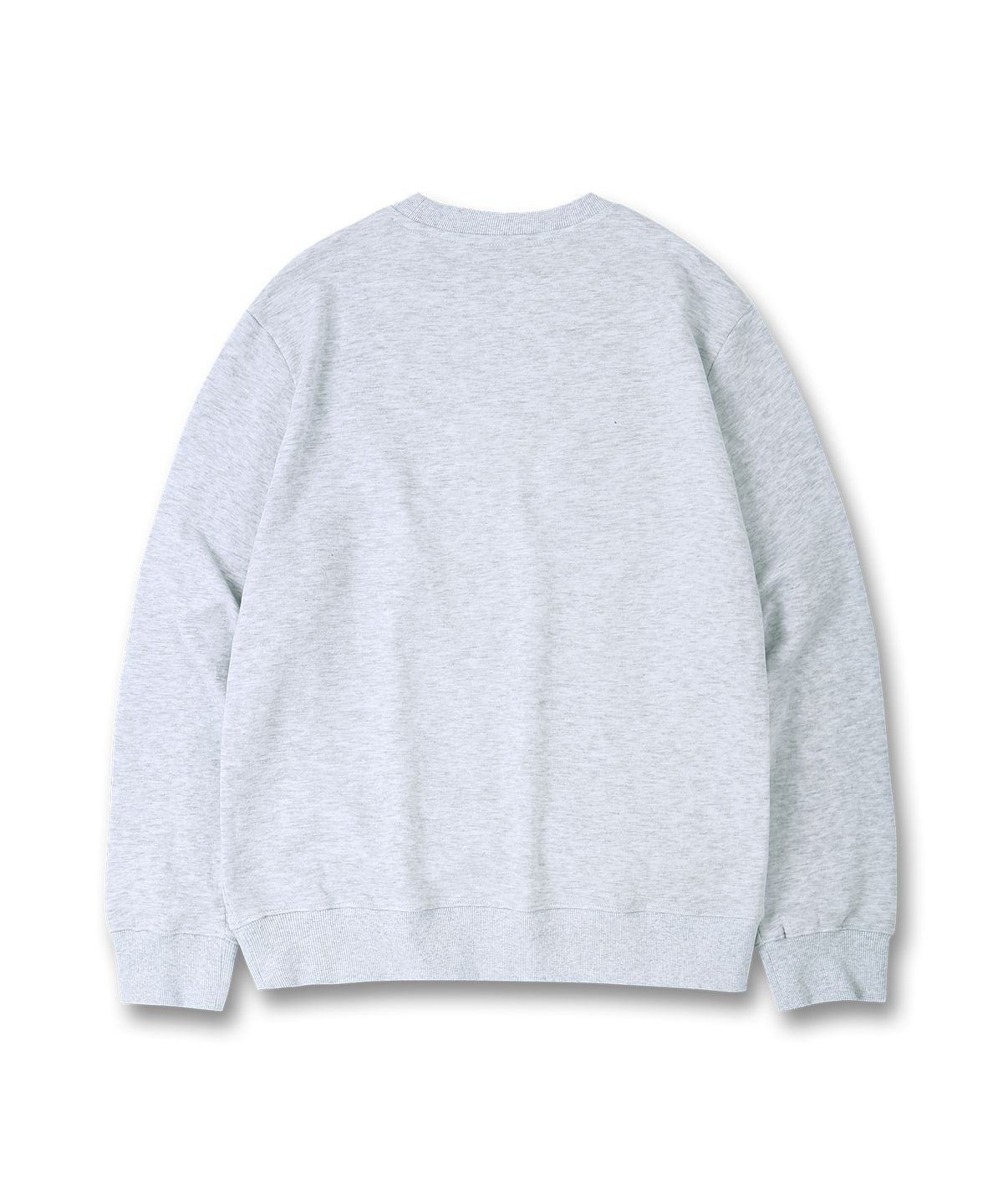 돌핀웨이브어패럴(DOLPHIN WAVE APPAREL) 돌고래 와펜 맨투맨 쿨그레이