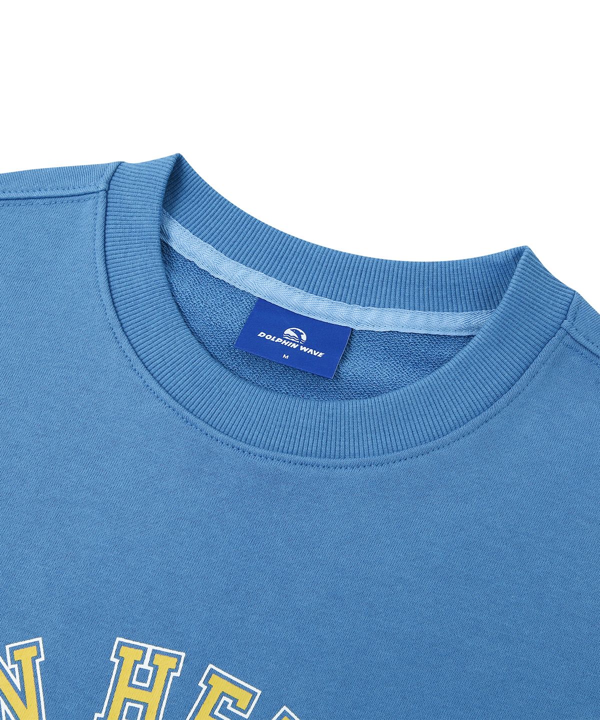 돌핀웨이브어패럴(DOLPHIN WAVE APPAREL) 돌핀 1984 맨투맨 블루