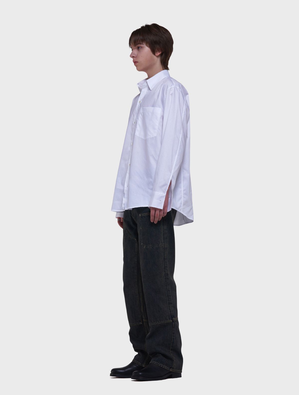 데호(DEHO) DRIVER SHIRTS [White]