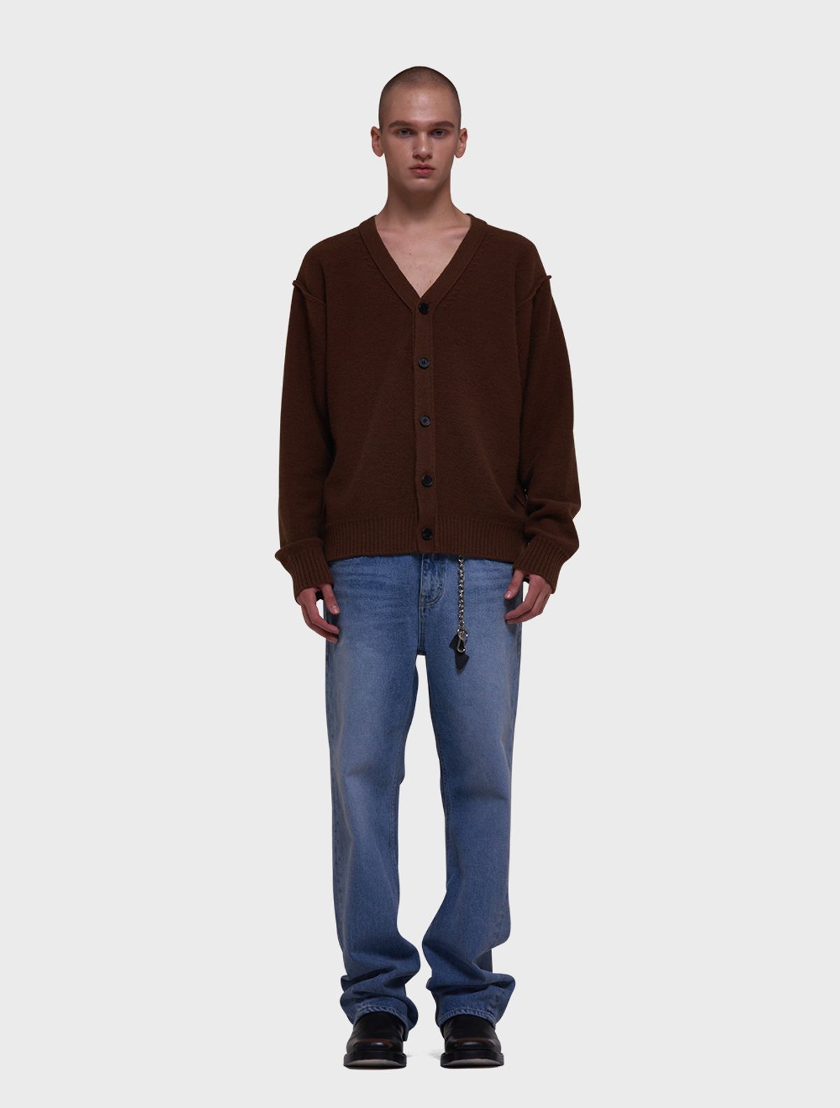 데호(DEHO) CURVED DENIM (REGULAR) [Blue]