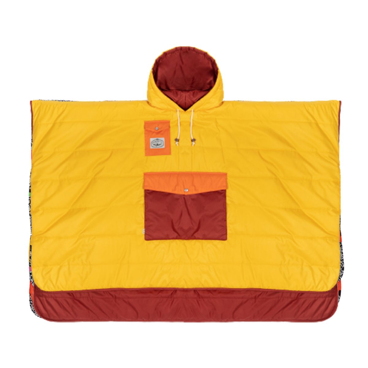 폴러스터프(POLERSTUFF) PONCHO SUNRISE ORANGE