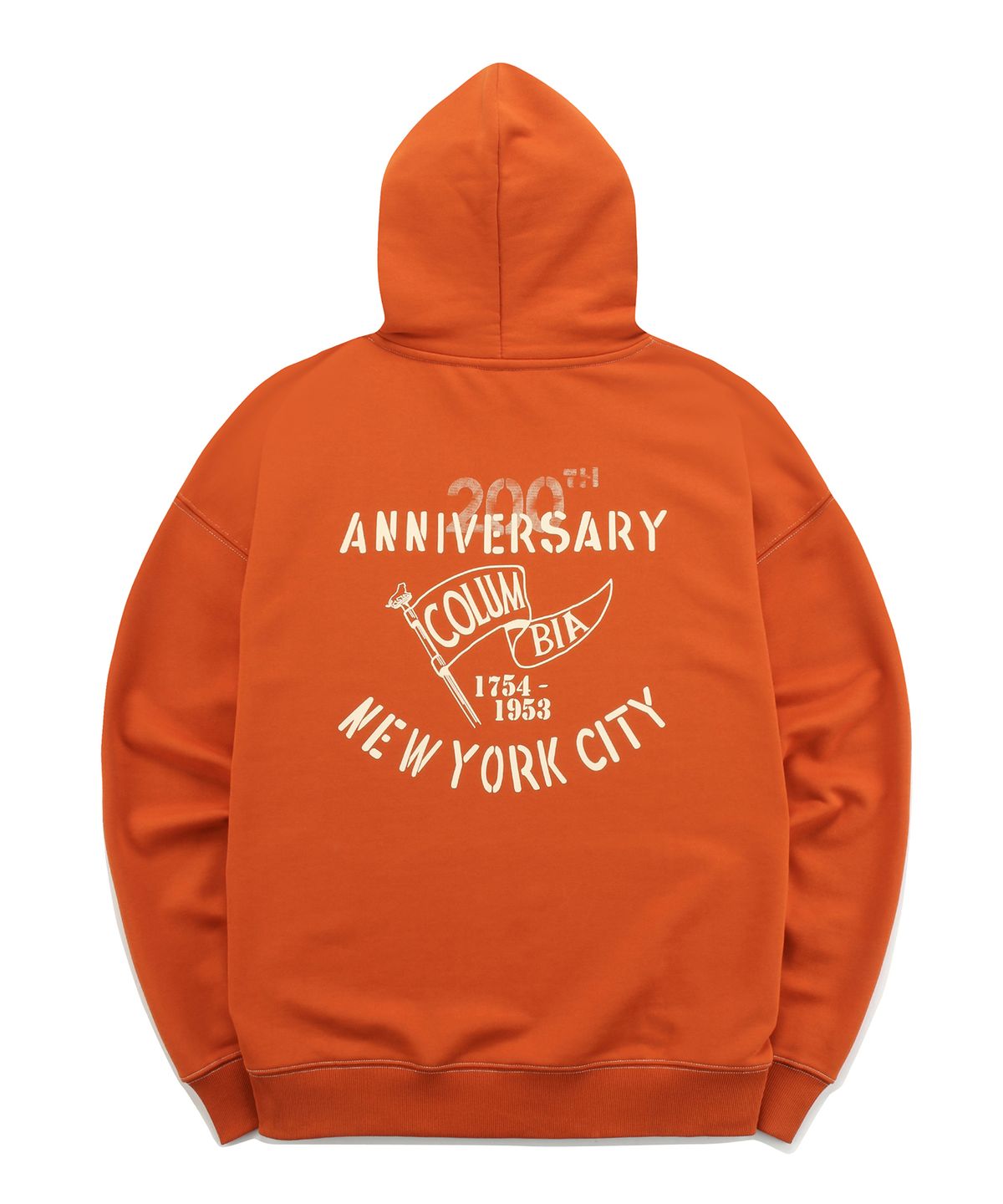 컬럼비아 유니버시티(COLUMBIA UNIVERSITY) 200TH ANNIVERSARY LIMITED TERRY HOODY 오렌지