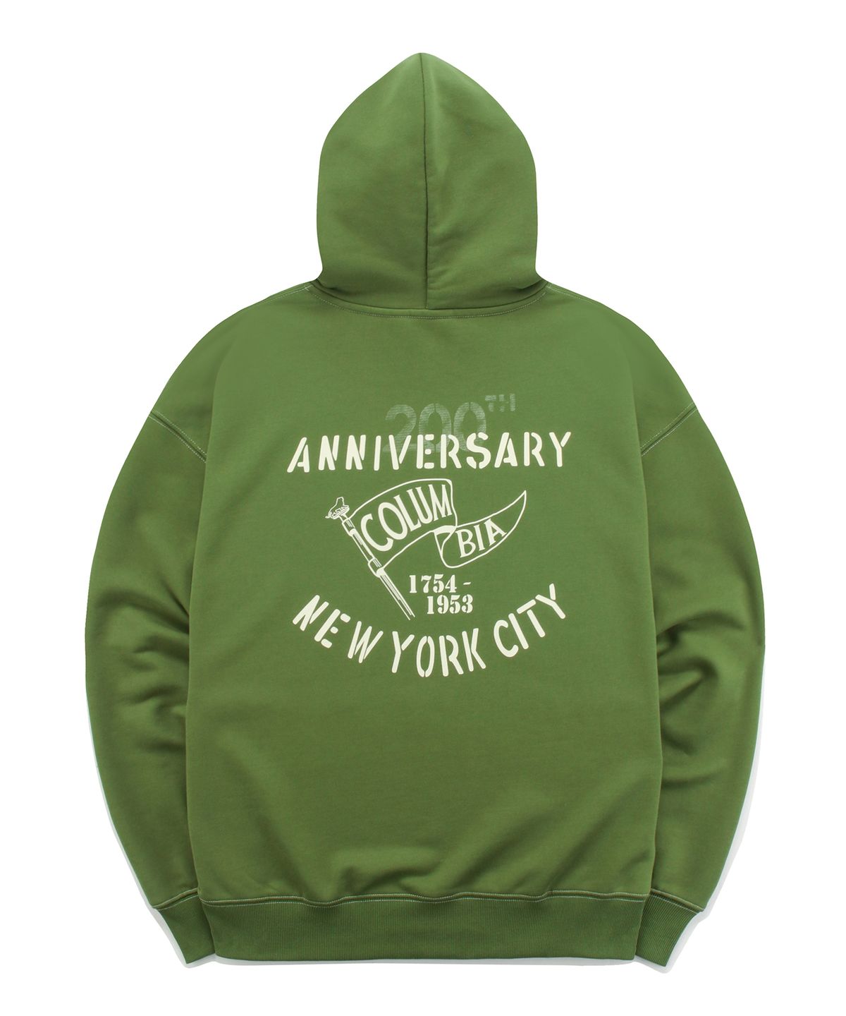 컬럼비아 유니버시티(COLUMBIA UNIVERSITY) 200TH ANNIVERSARY LIMITED TERRY HOODY 올리브