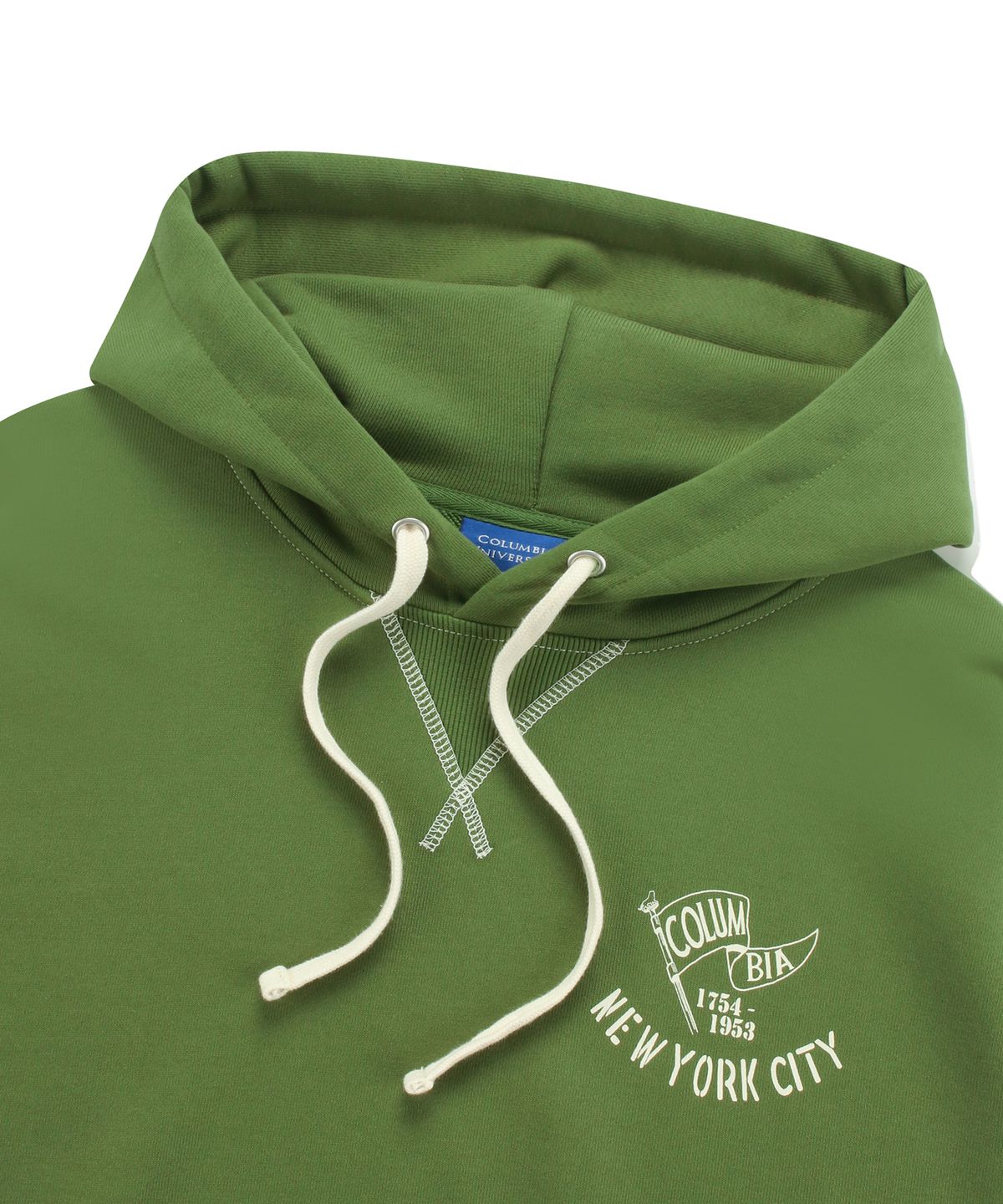 컬럼비아 유니버시티(COLUMBIA UNIVERSITY) 200TH ANNIVERSARY LIMITED TERRY HOODY 올리브