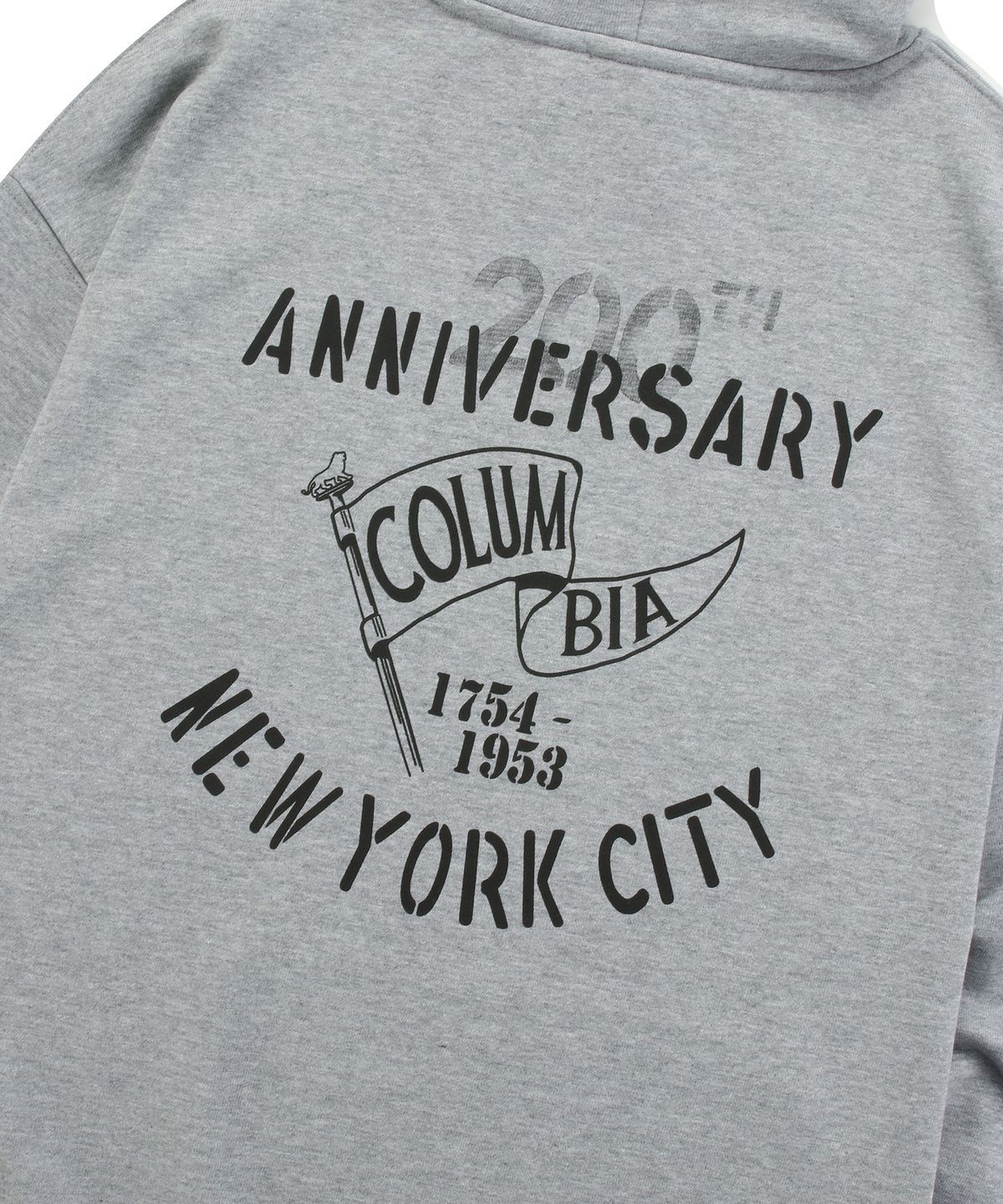 컬럼비아 유니버시티(COLUMBIA UNIVERSITY) 200TH ANNIVERSARY LIMITED TERRY HOODY M그레이