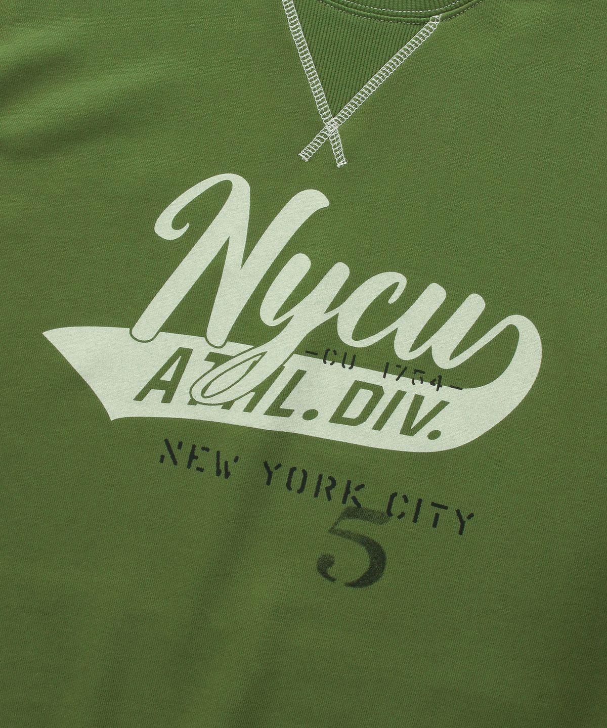 컬럼비아 유니버시티(COLUMBIA UNIVERSITY) NYCU ATHL.DIV. LOGO TERRY SWEATSHIRTS 올리브