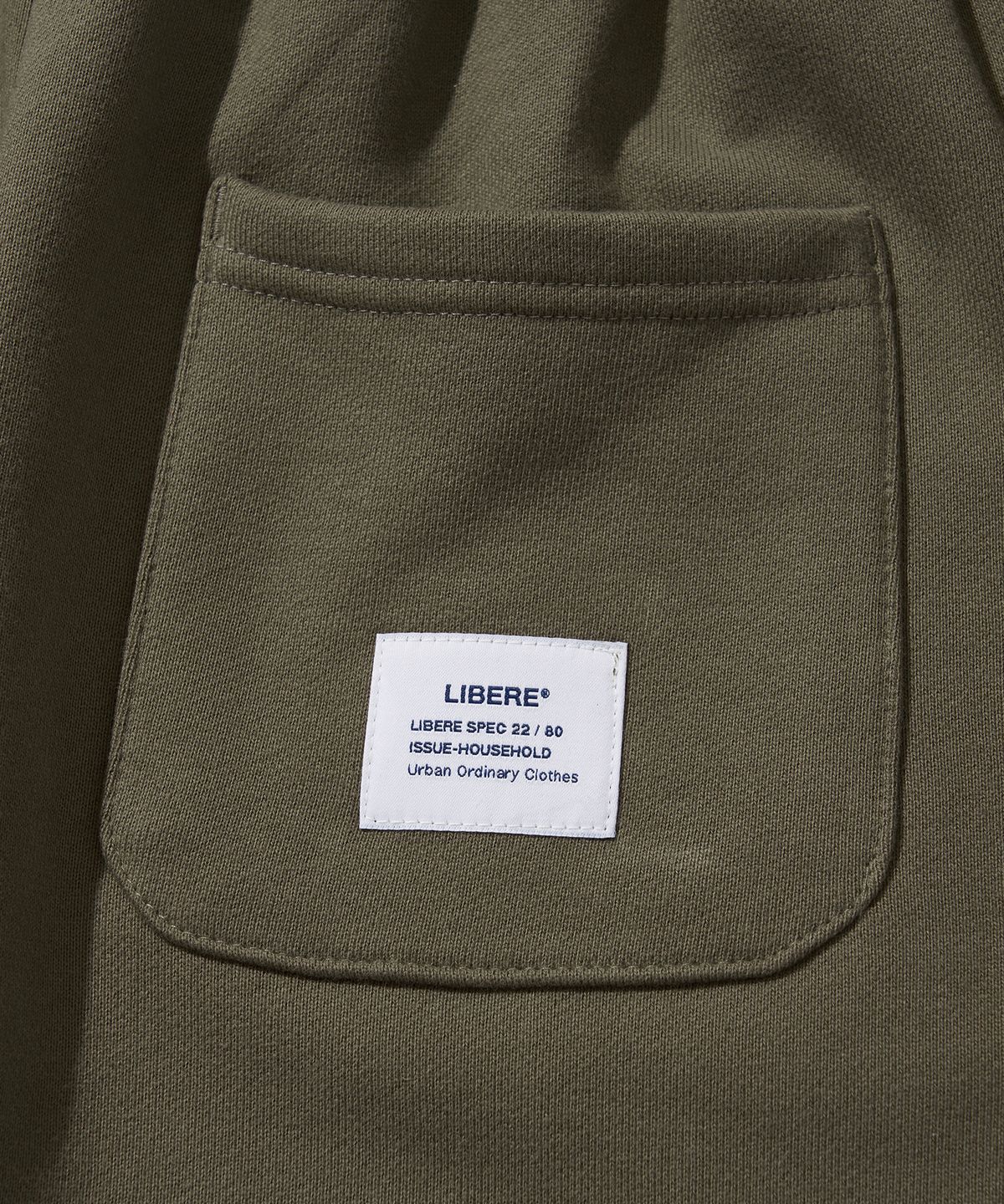 리베레(LIBERE) W.L SWEATPANTS / KHAKI