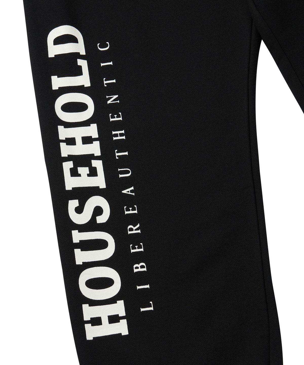 리베레(LIBERE) H LOGO SWEATPANTS / BLACK