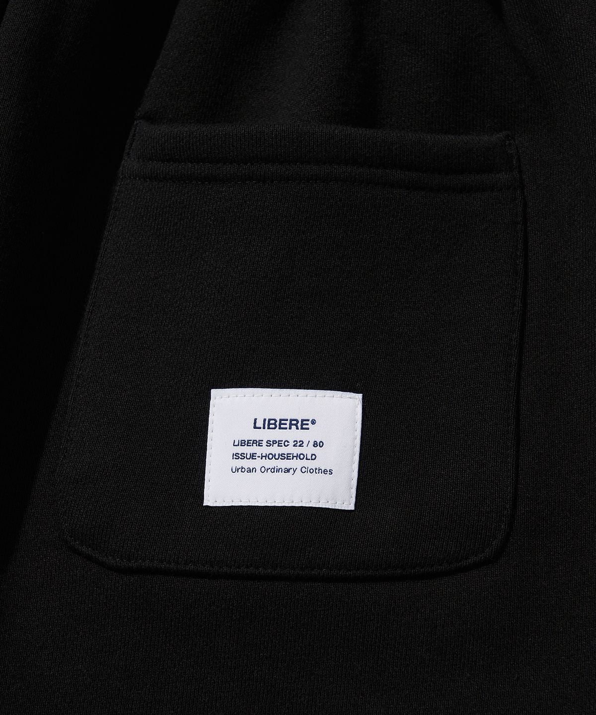 리베레(LIBERE) H LOGO SWEATPANTS / BLACK