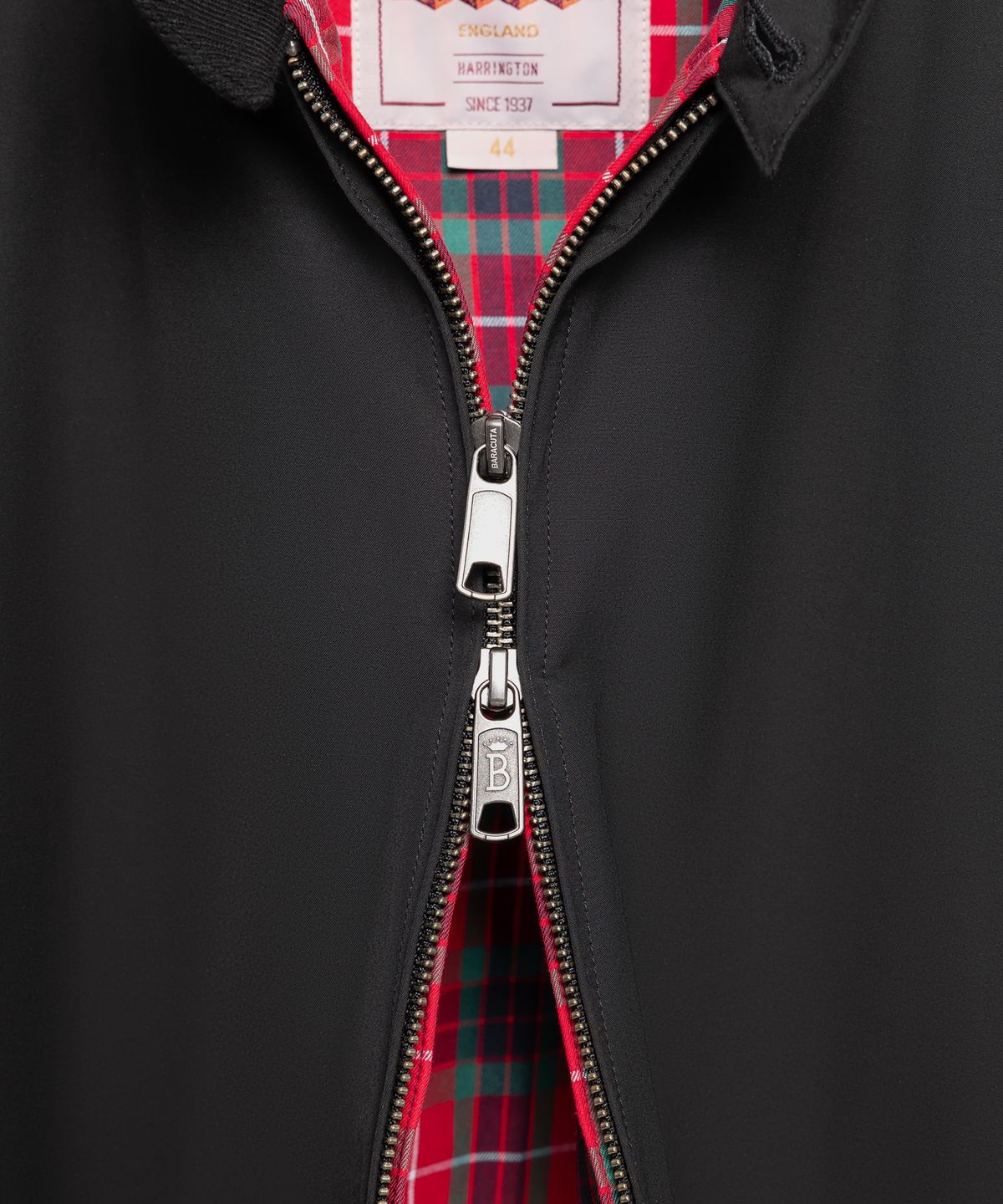 바라쿠타(BARACUTA) G9 클래식 해링턴 자켓 Black 100
