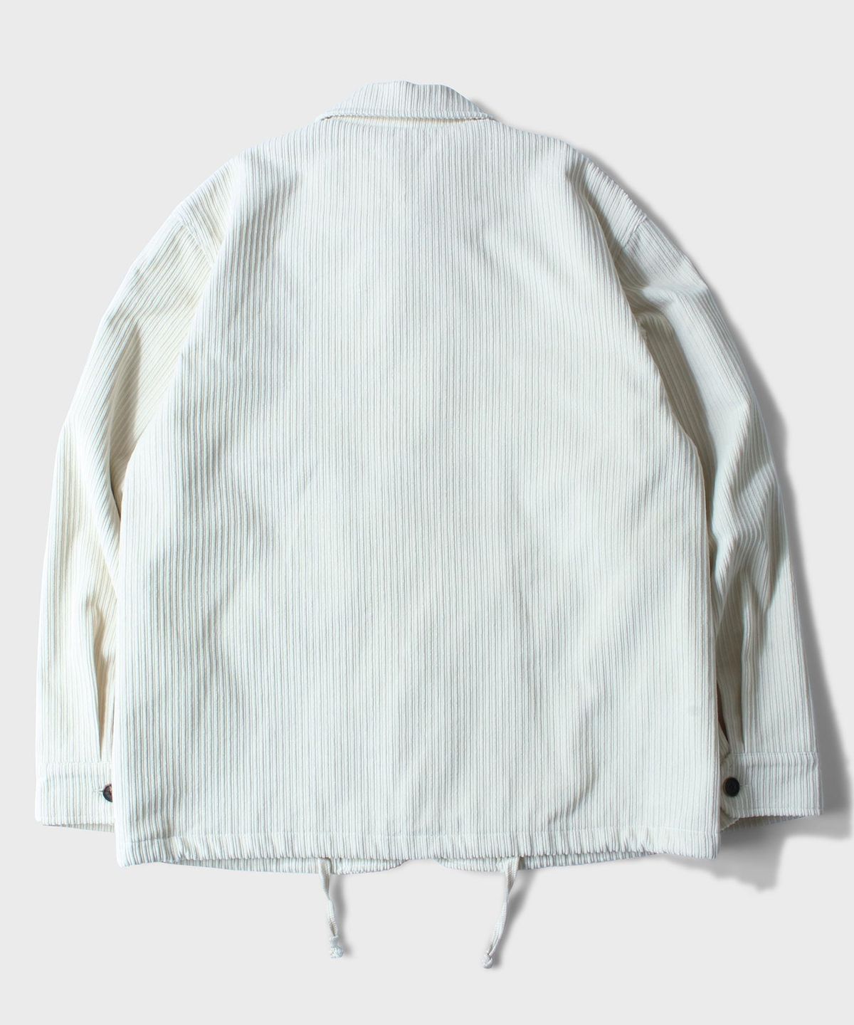 비디알(VDR) CORDUROY TOGGLE 4POCKET JACKET [Snow White]