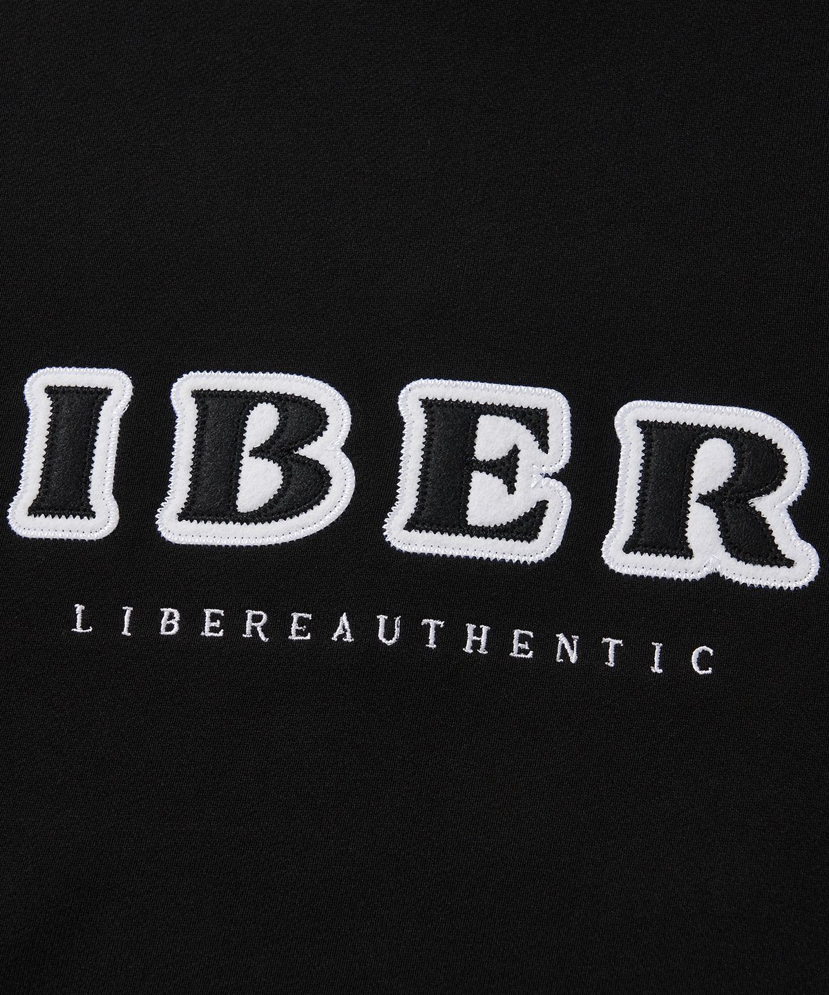 리베레(LIBERE) LOGO SWEATSHIRT / BLACK