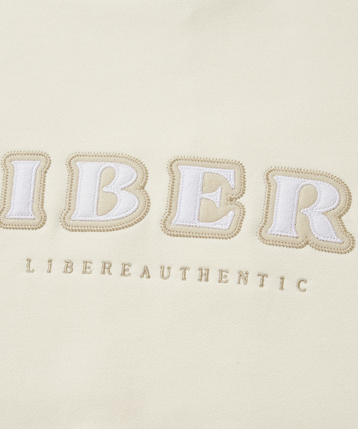 리베레(LIBERE) LOGO SWEATSHIRT / IVOLY