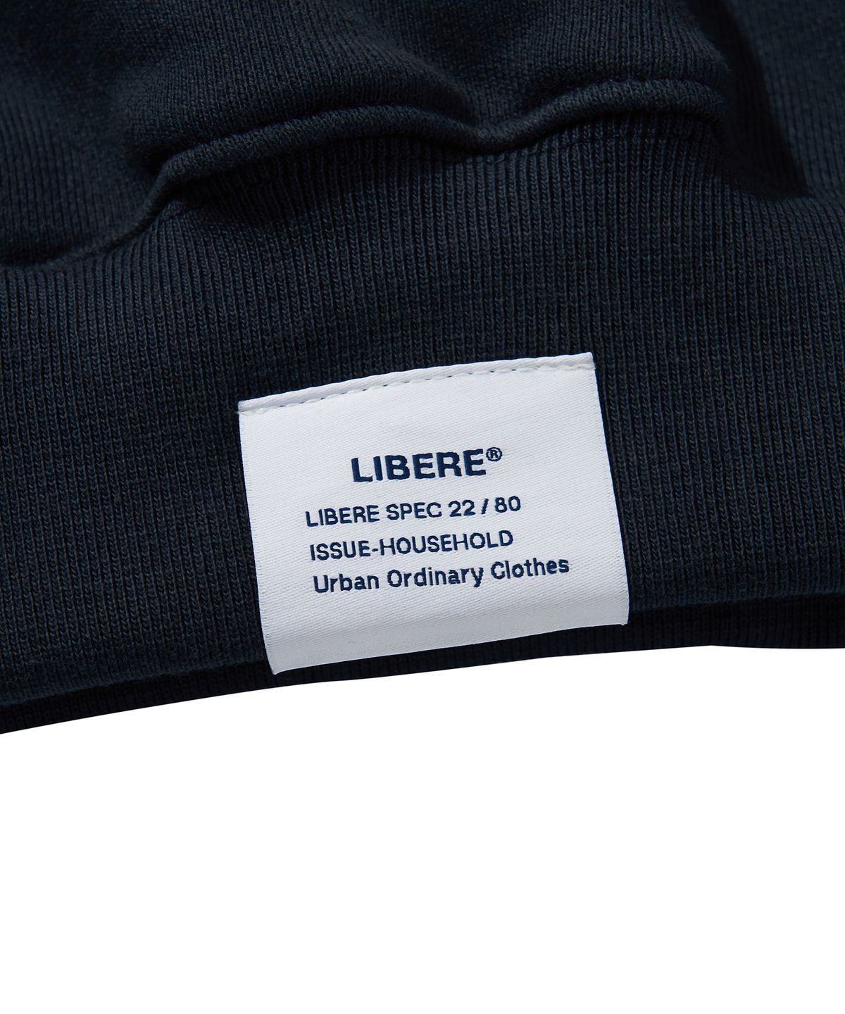 리베레(LIBERE) LOGO SWEATSHIRT / NAVY