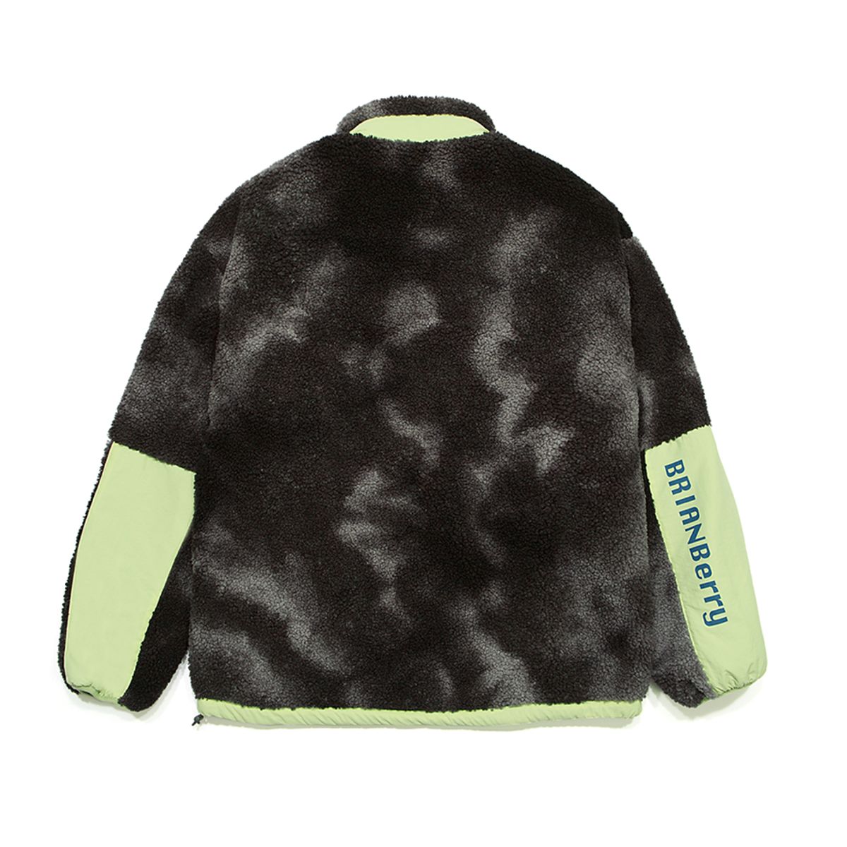 브라이언베리(BRIAN BERRY) ZERAH FLEECE ZIP-UP_BLACK