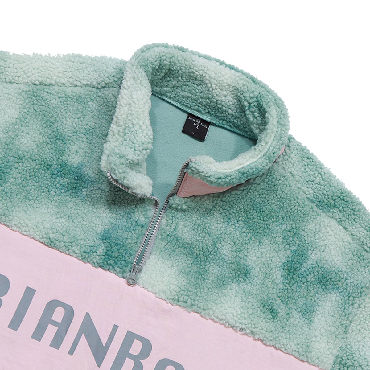 브라이언베리(BRIAN BERRY) ZERAH FLEECE ZIP-UP_MINT