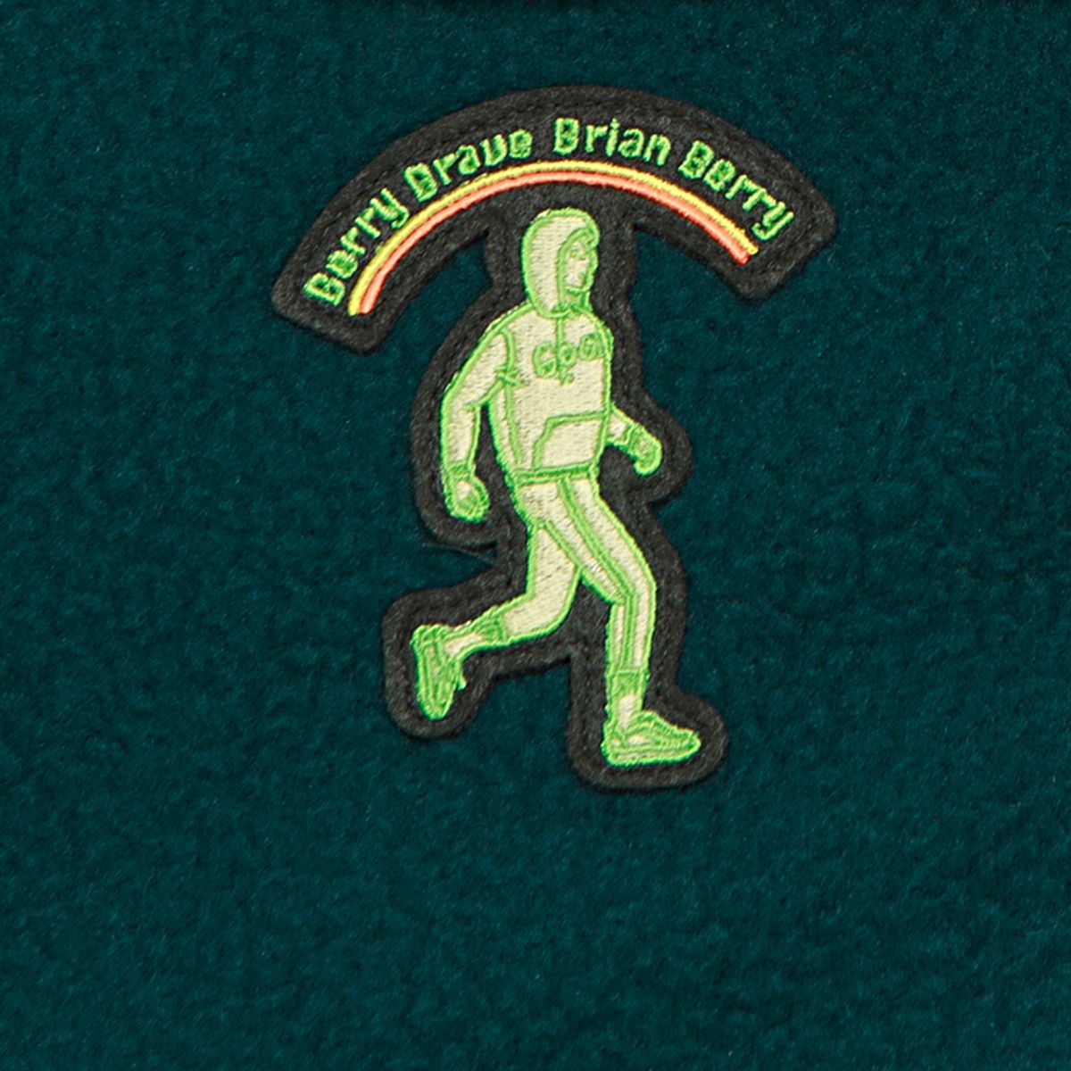 브라이언베리(BRIAN BERRY) ZALMON FLEECE TEE_D/GREEN