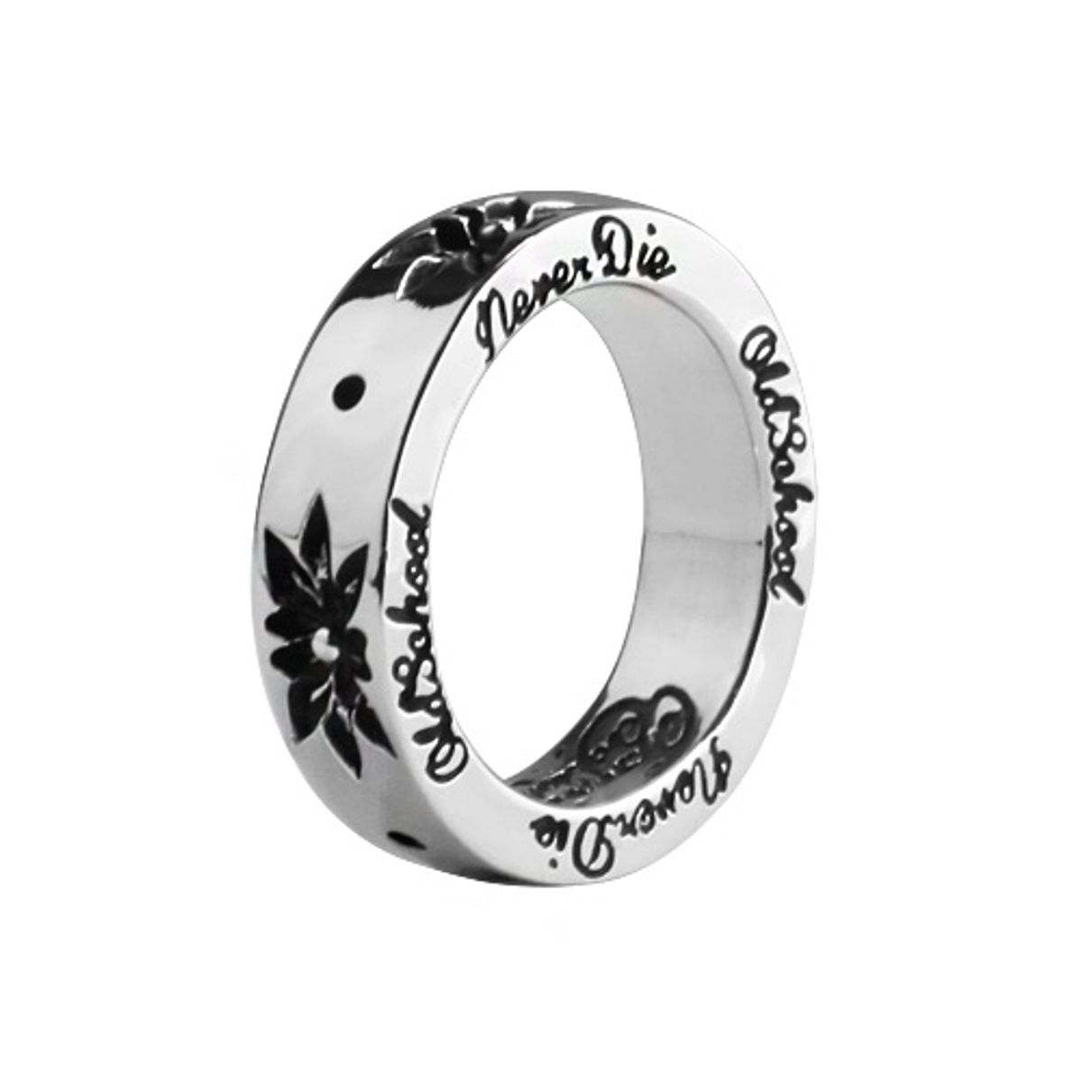 어나니머스아티즌(ANONYMOUS ARTISAN) Oldschool Flower Space Ring