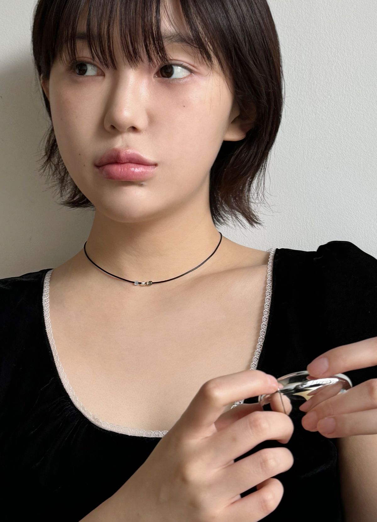 애플파이오더(APPLE PIE ORDER) Leather Choker.(5color)