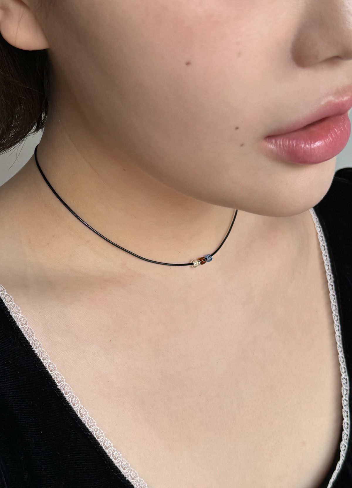 애플파이오더(APPLE PIE ORDER) Leather Choker.(5color)
