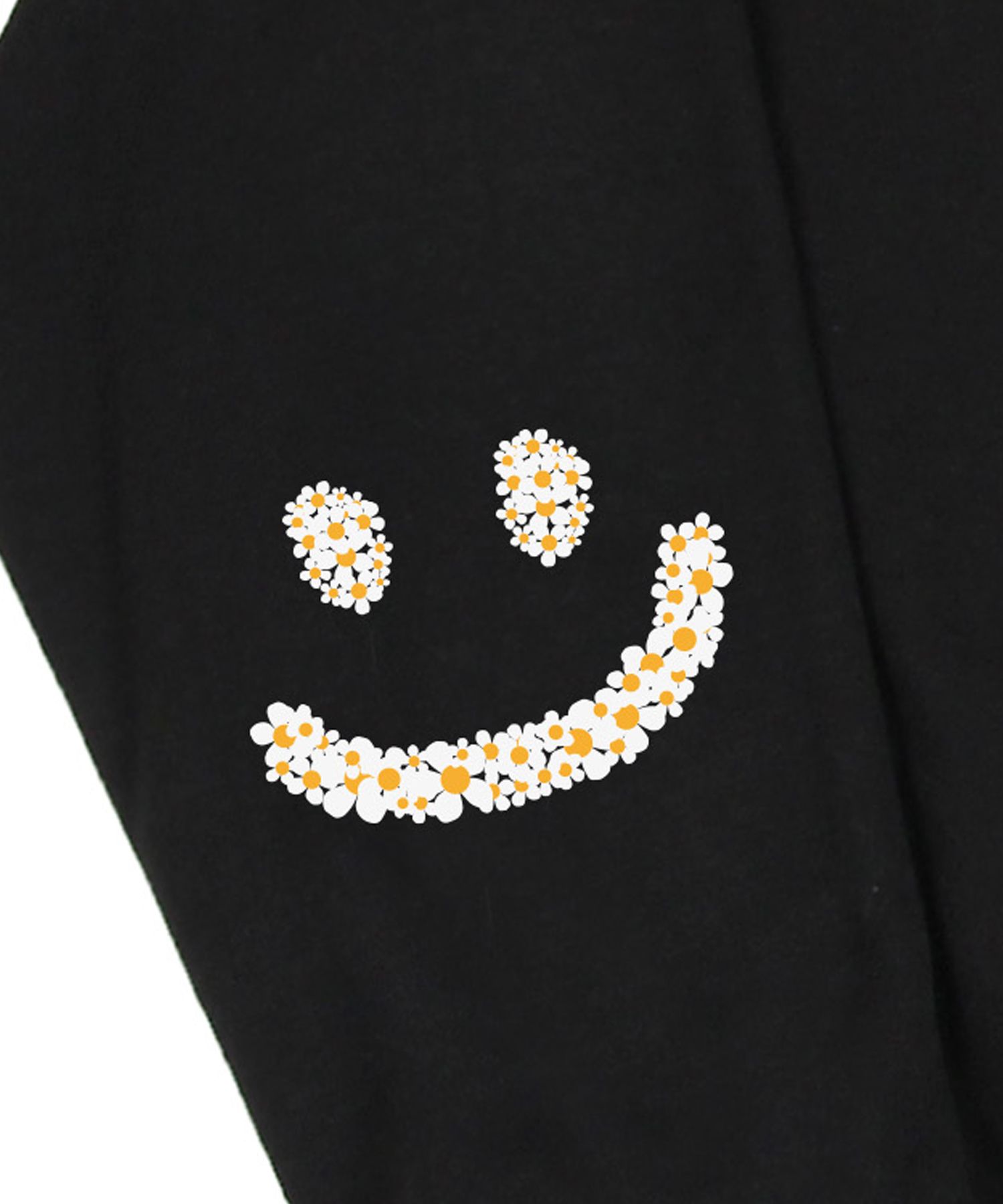 [GRAVER]★ELBOW MULTI FLOWER DRAWING SMILE SWEATSHIRT MUSINSA | GRAVER [UNISEX] Elbow Multi Flower Drawing Smile