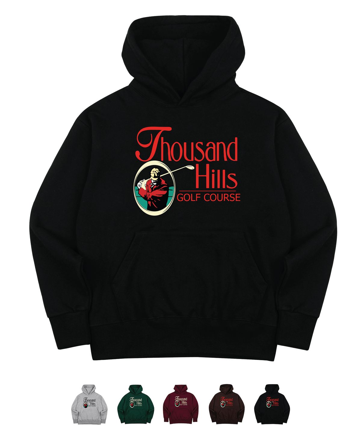 네이비팀(NAVYTEAM) NTV-Thousand Hills Golf Course HOODIE
