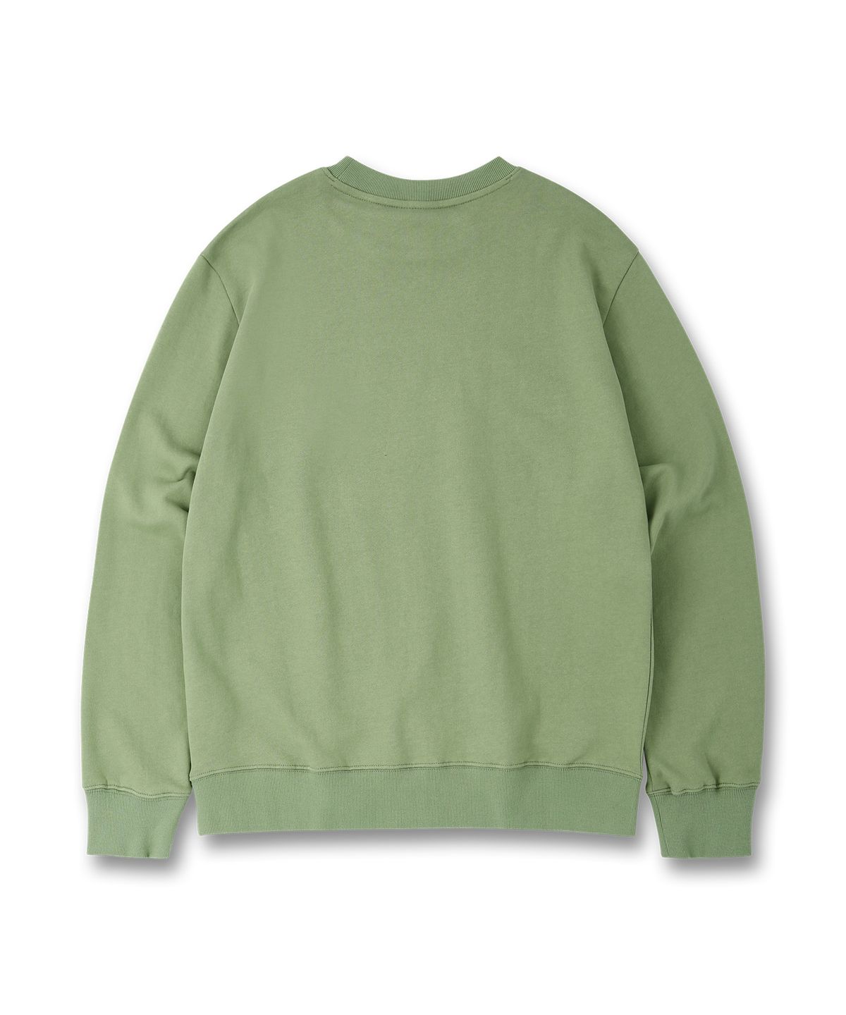 돌핀웨이브어패럴(DOLPHIN WAVE APPAREL) 돌핀 애슬레틱 클럽 맨투맨 페일그린