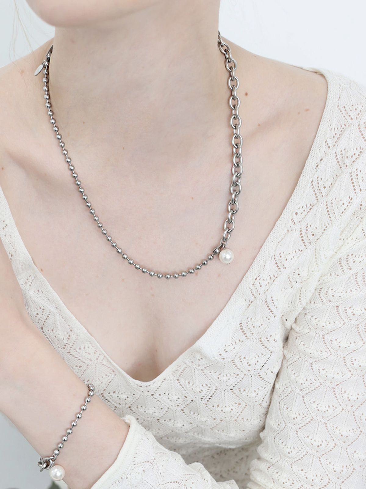 애플파이오더(APPLE PIE ORDER) Half Chain Charm B.
