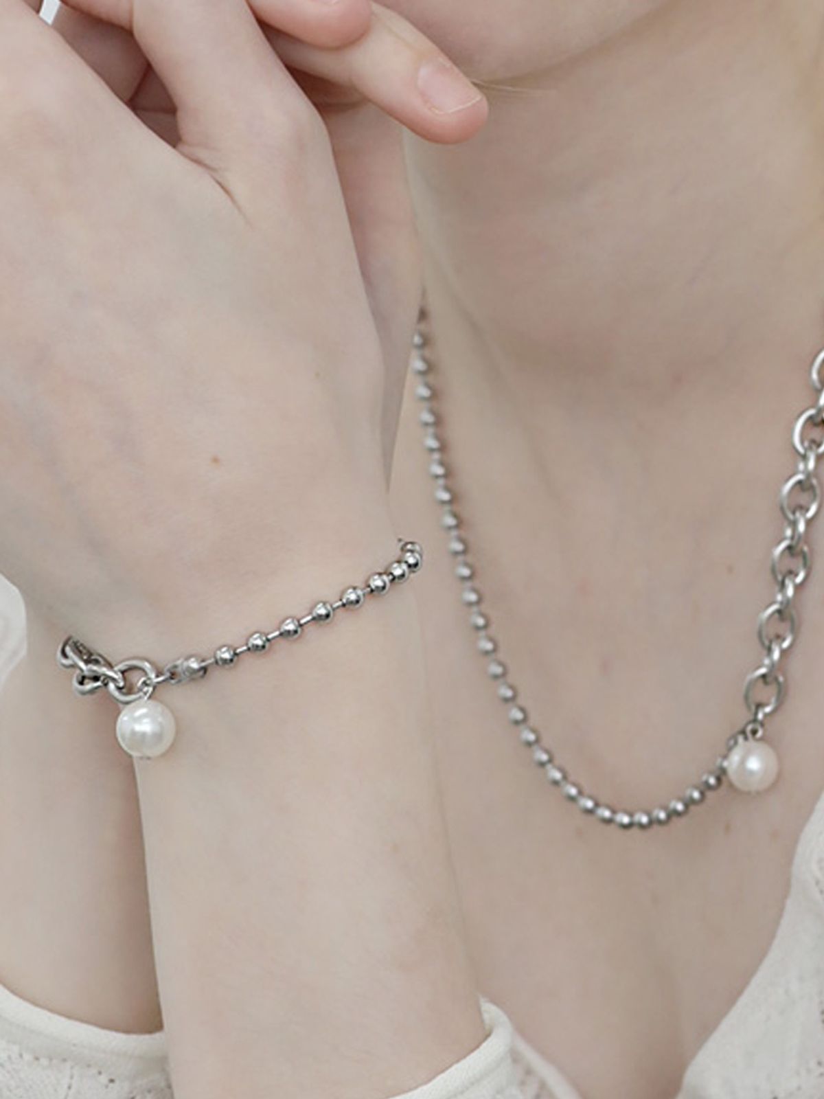 애플파이오더(APPLE PIE ORDER) Half Chain Charm B.