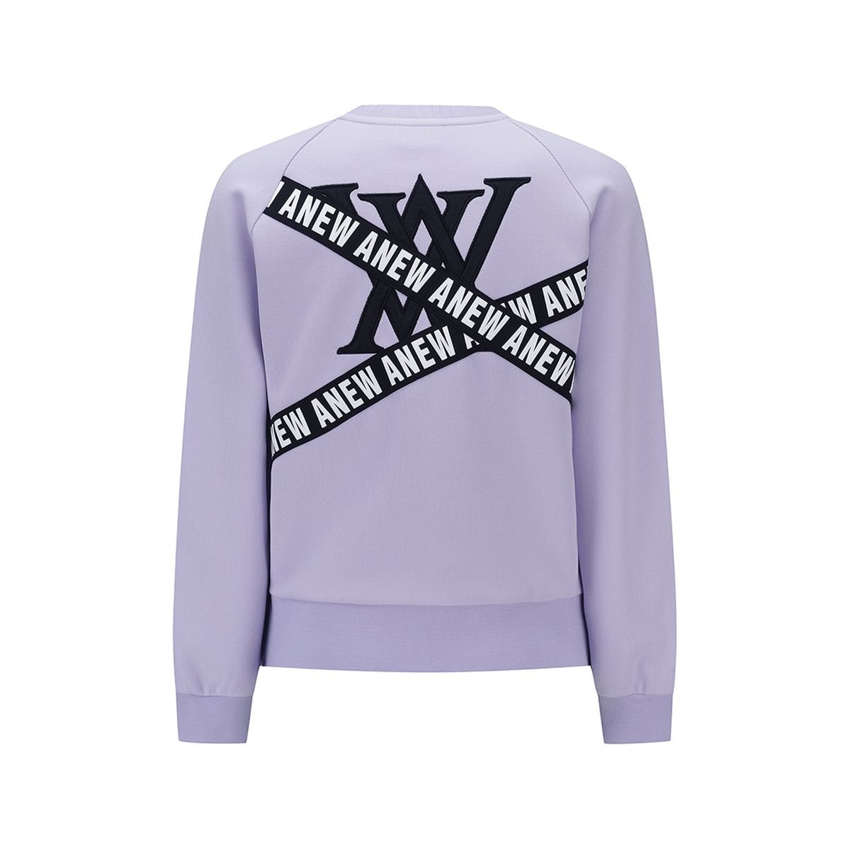어뉴골프(ANEW GOLF) 여성 TAPE ARTWORK POINT SWEATSHIRT AGCWWTS03_LV