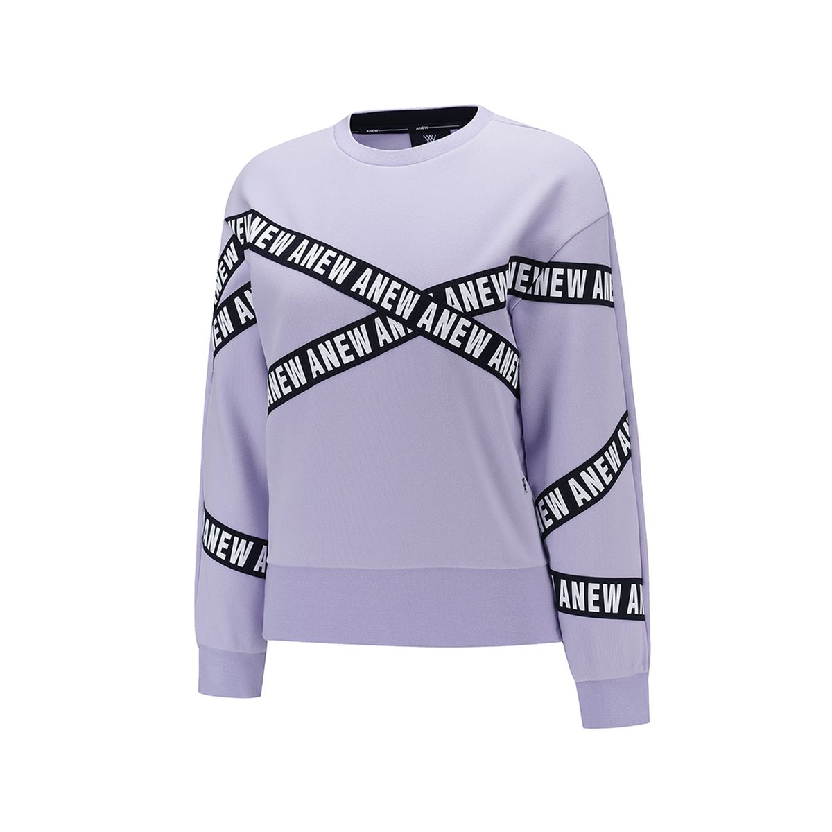 어뉴골프(ANEW GOLF) 여성 TAPE ARTWORK POINT SWEATSHIRT AGCWWTS03_LV