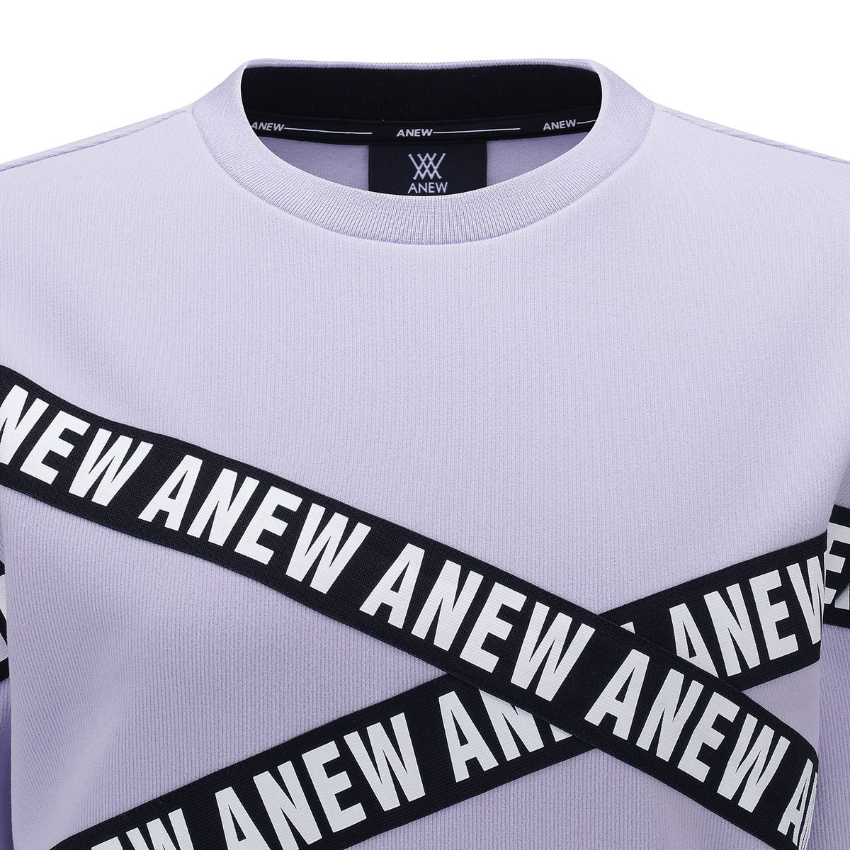 어뉴골프(ANEW GOLF) 여성 TAPE ARTWORK POINT SWEATSHIRT AGCWWTS03_LV