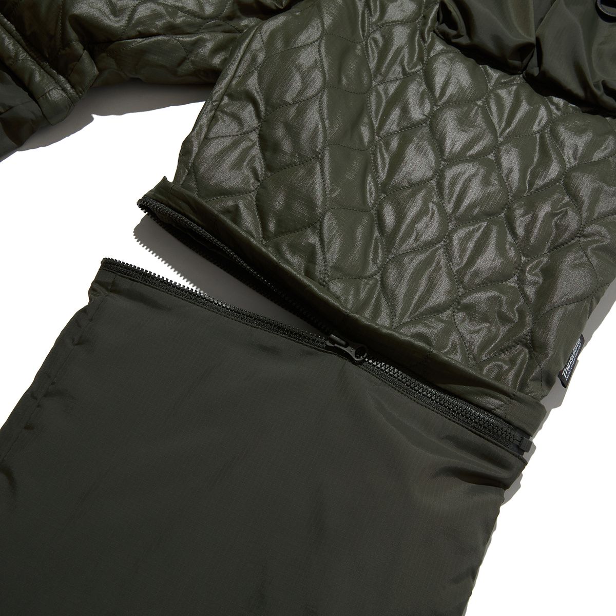 펜필드(PENFIELD) LIGHTWEIGHT QUILTED SET UP PT KHAKI_FN4WP51M