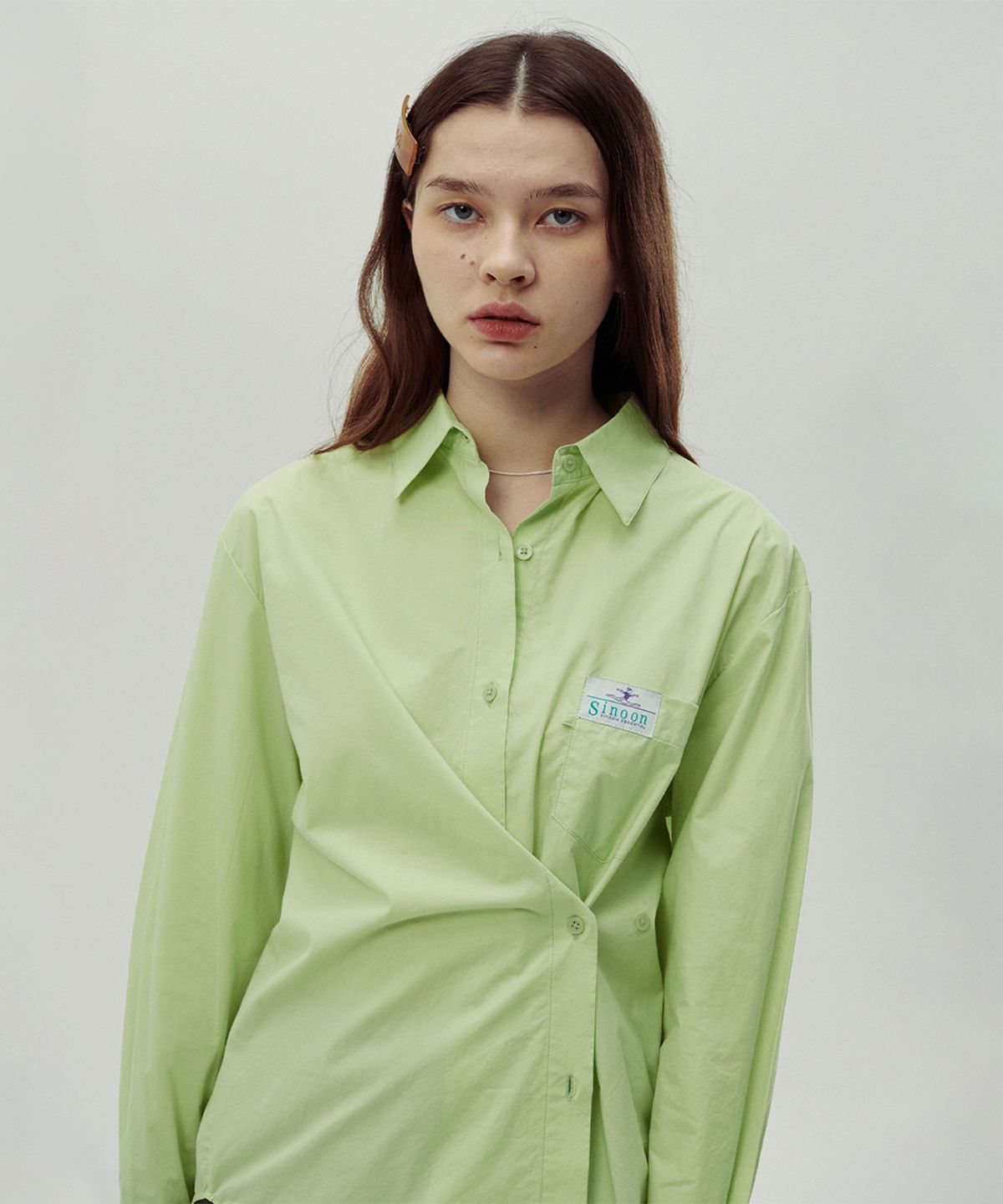 시눈(SINOON) CLASSIC COTTON SHIRT