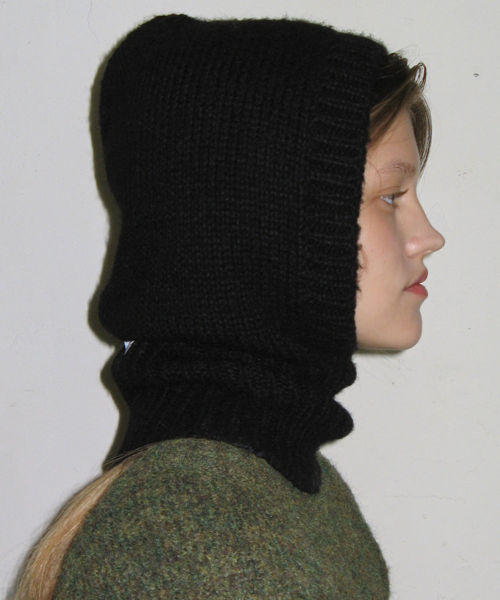 SINOON ニットバラクラバ MUSINSA公式 | SINOON KNIT BALACLAVA (BLACK)