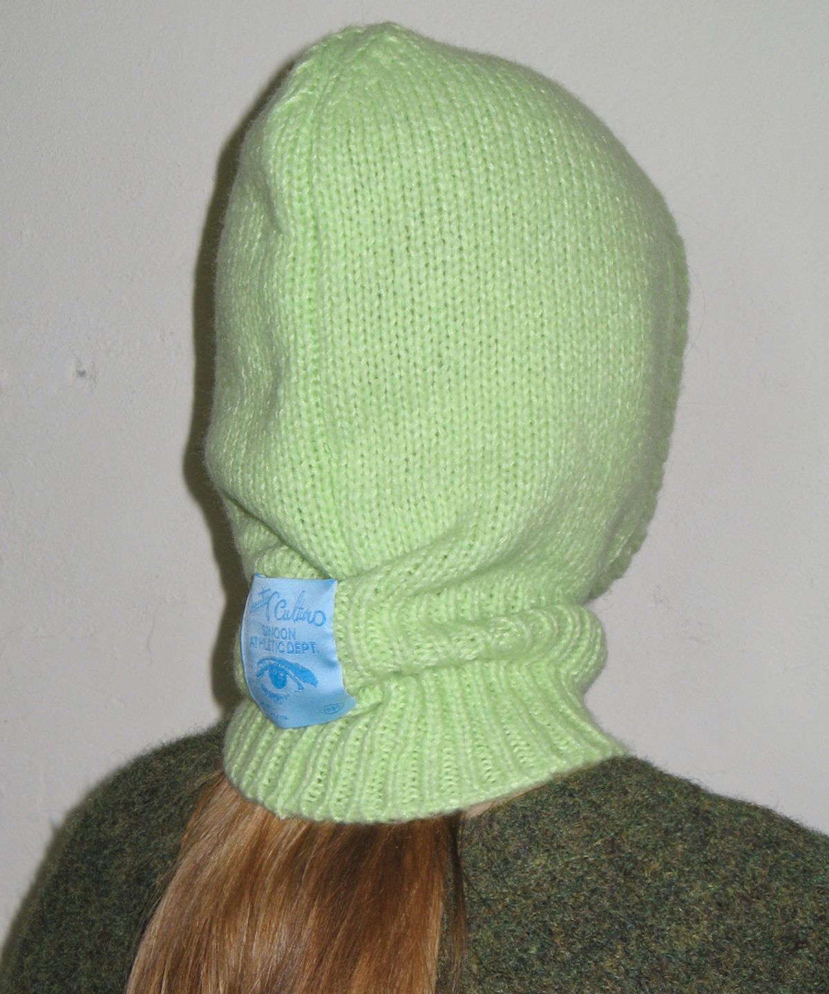 시눈(SINOON) KNIT BALACLAVA (APPLE GREEN)