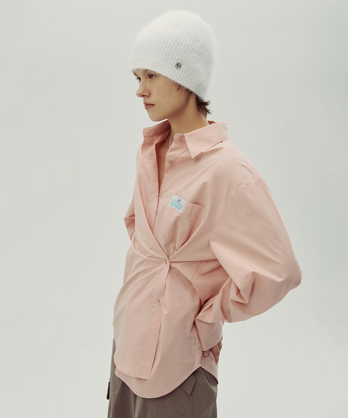 시눈(SINOON) CLASSIC COTTON SHIRT