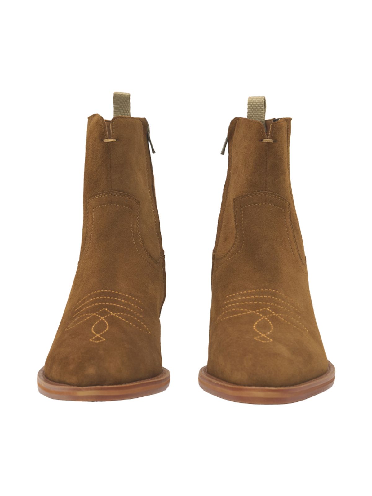 길프(GUILF) Molko 45 Cuban boot in Calfsuede Tan