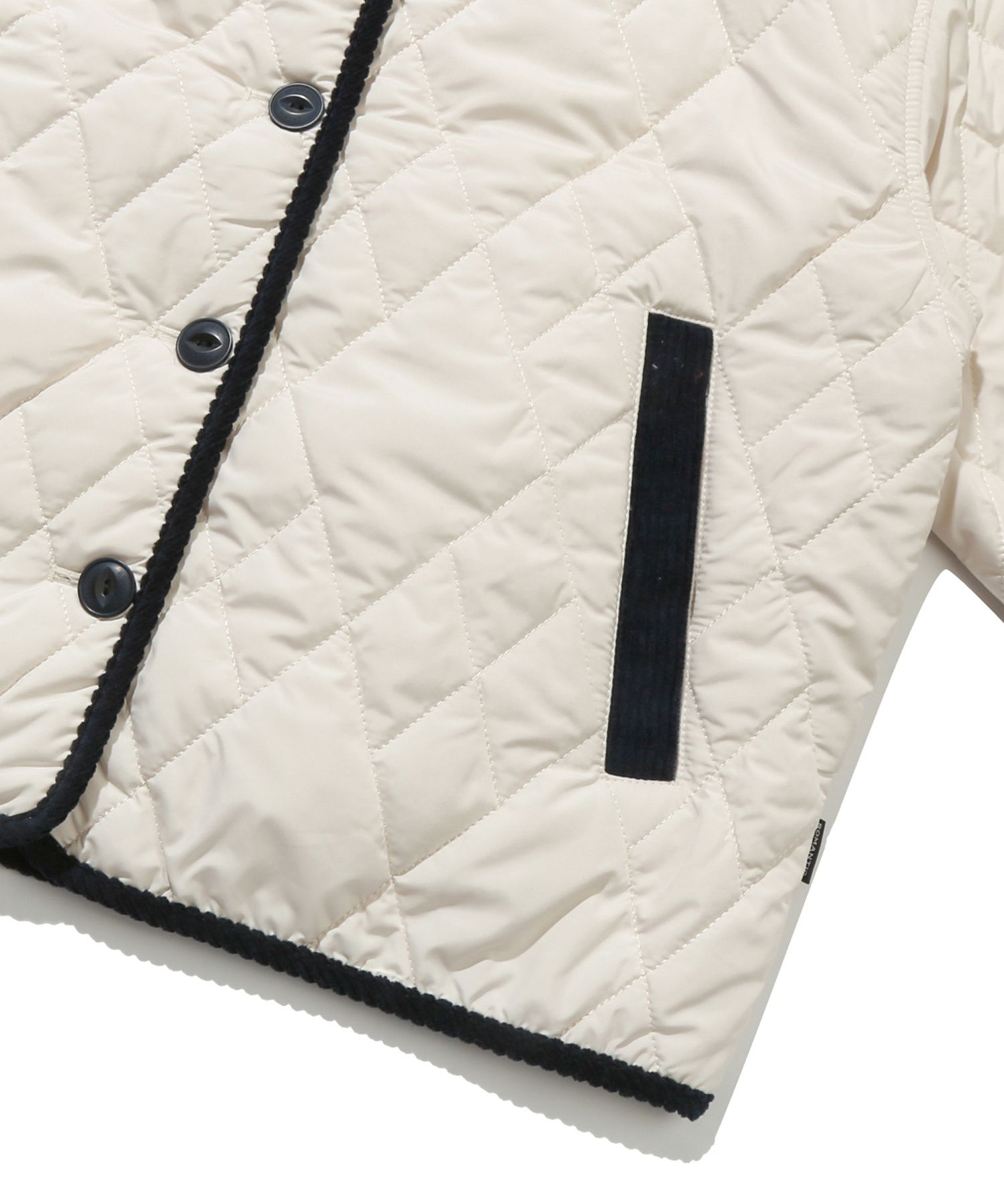 ROMANTIC CROWNのRIBBON TIE QUILTING JACKET 全2色 リボンタイキルティングジャケット - ROMANTIC CROWN | 60