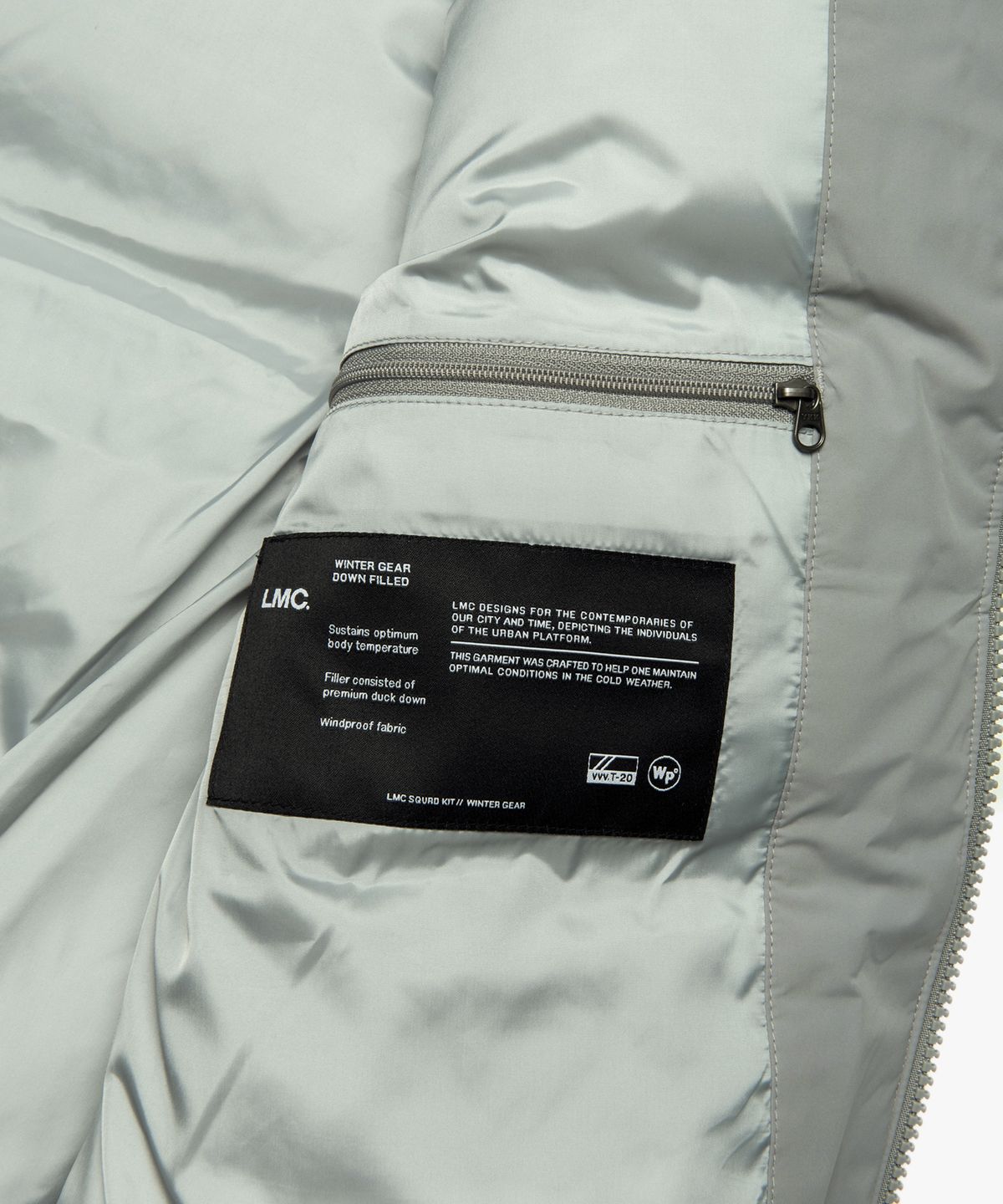 엘엠씨(LMC) LMC OG DUCK DOWN VEST gray