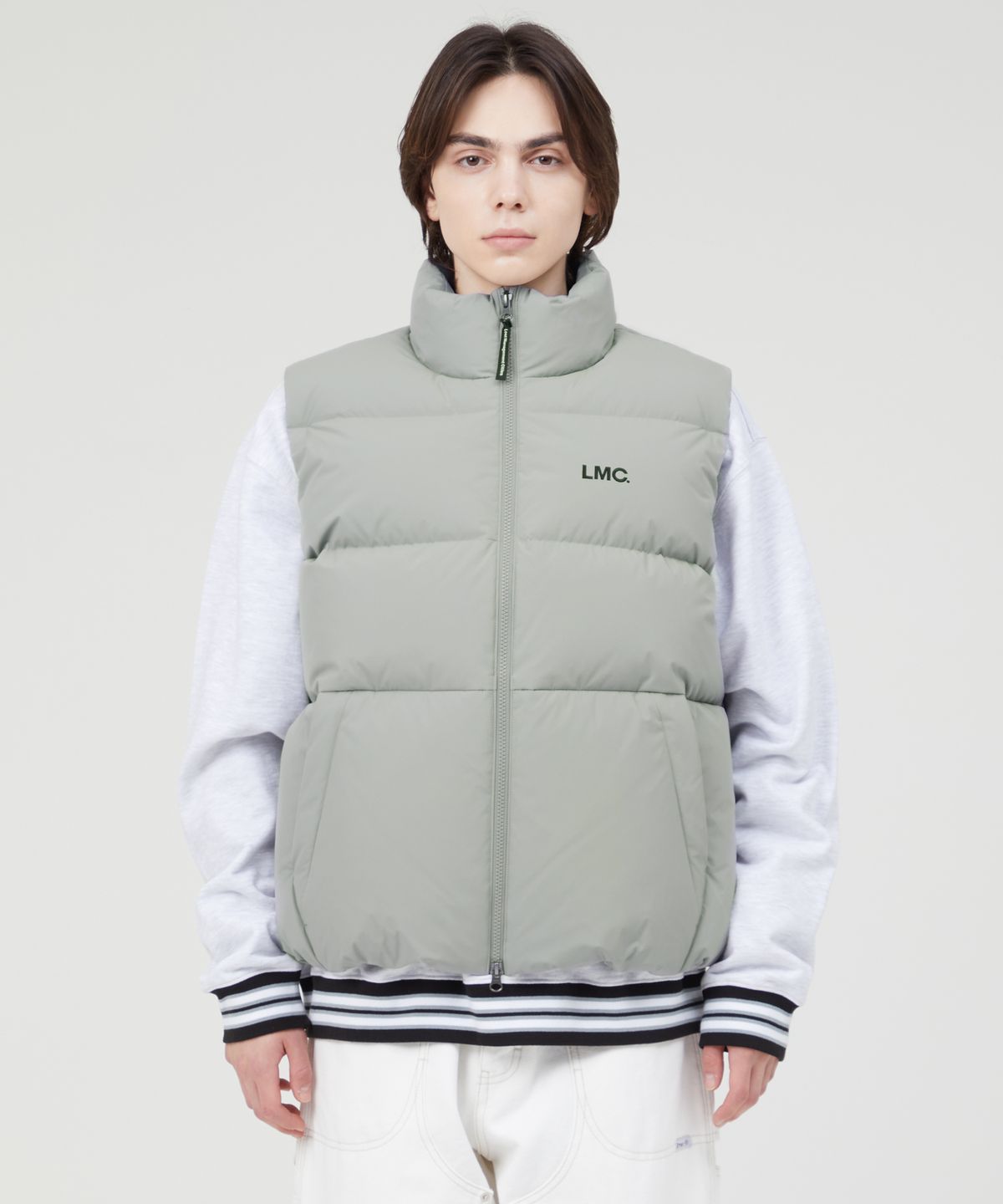 엘엠씨(LMC) LMC OG DUCK DOWN VEST gray