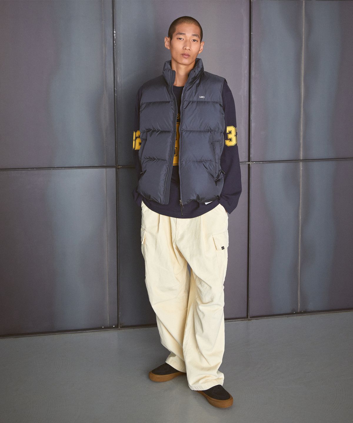 엘엠씨(LMC) OG PUFFER DUCK DOWN VEST black